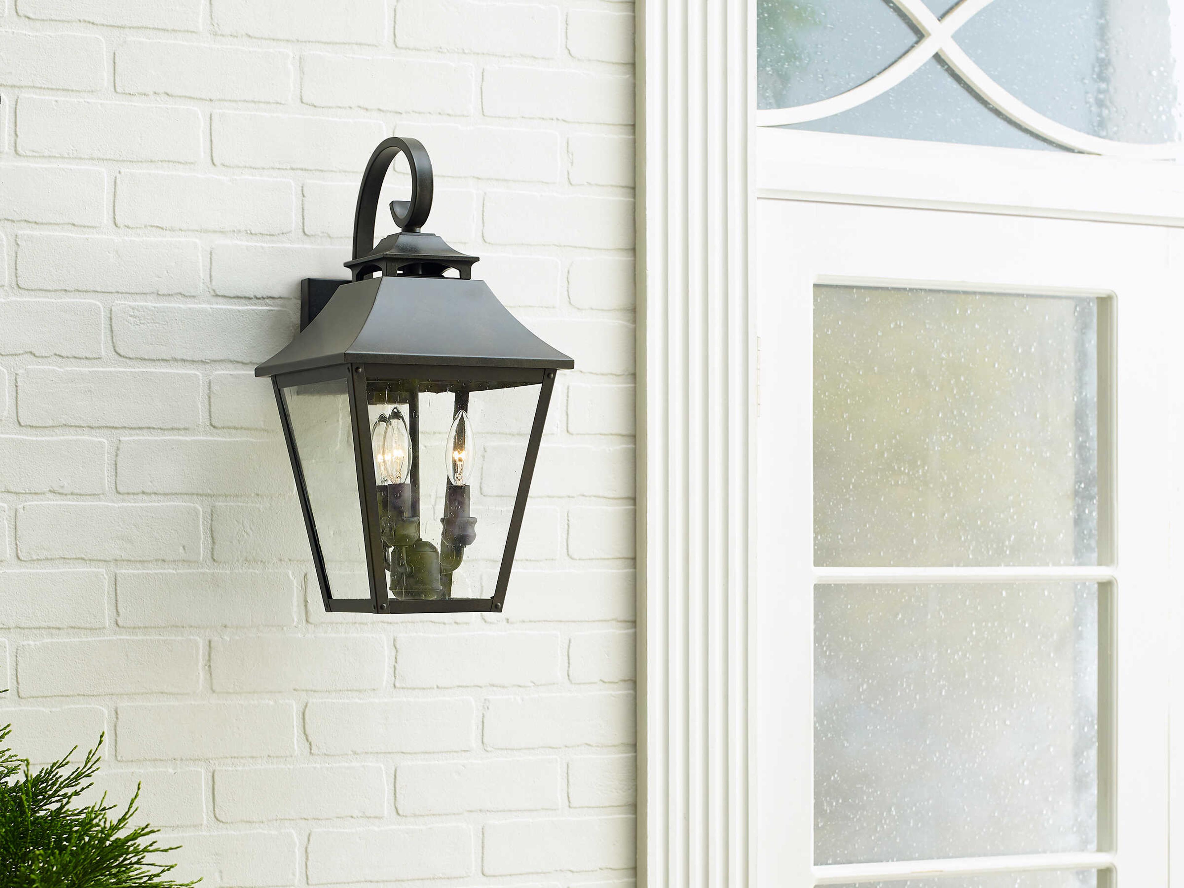 Visual Comfort Studio Galena 3 - Light Outdoor Wall Light