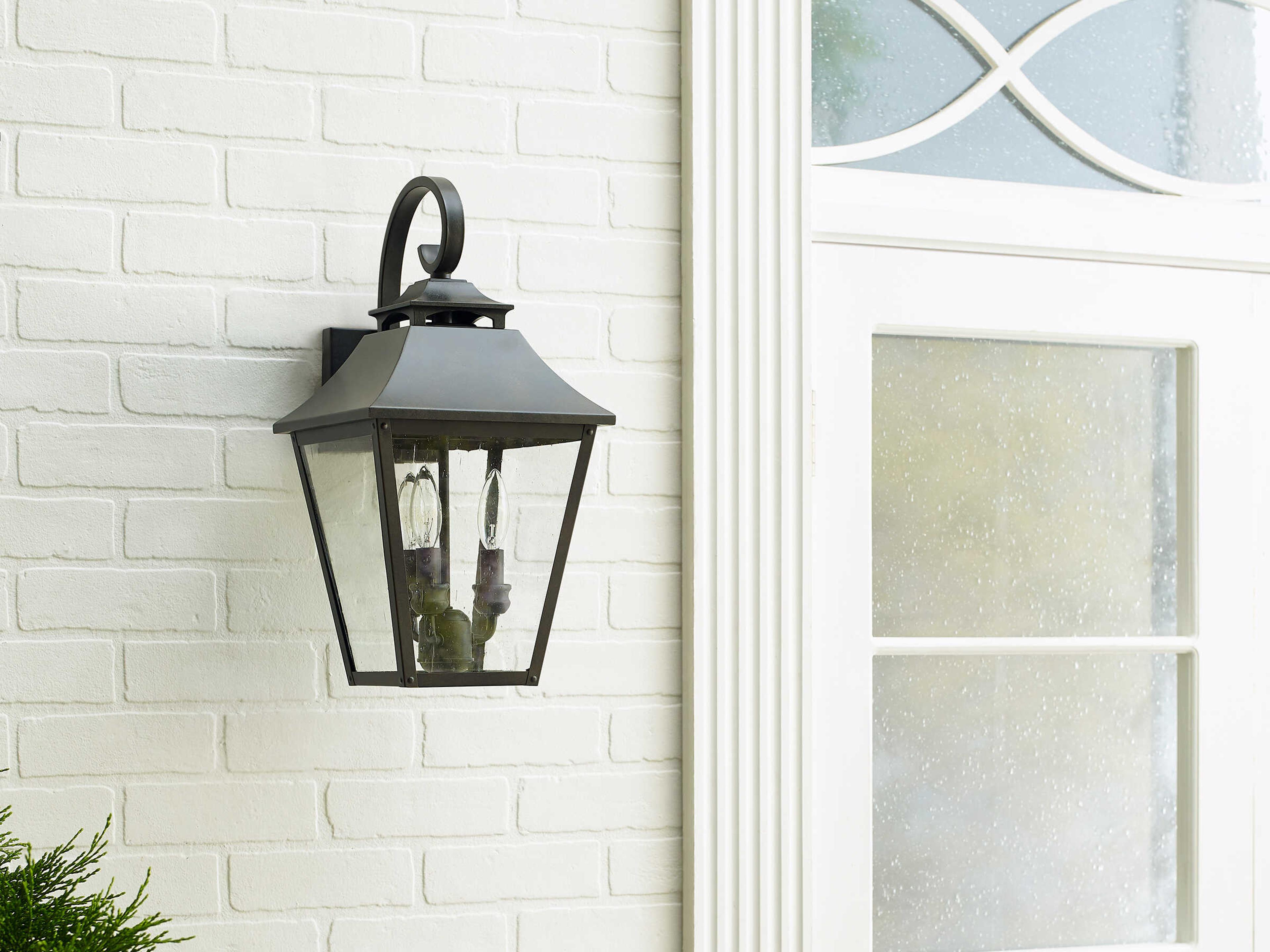 Visual Comfort Studio Galena 3 - Light Outdoor Wall Light