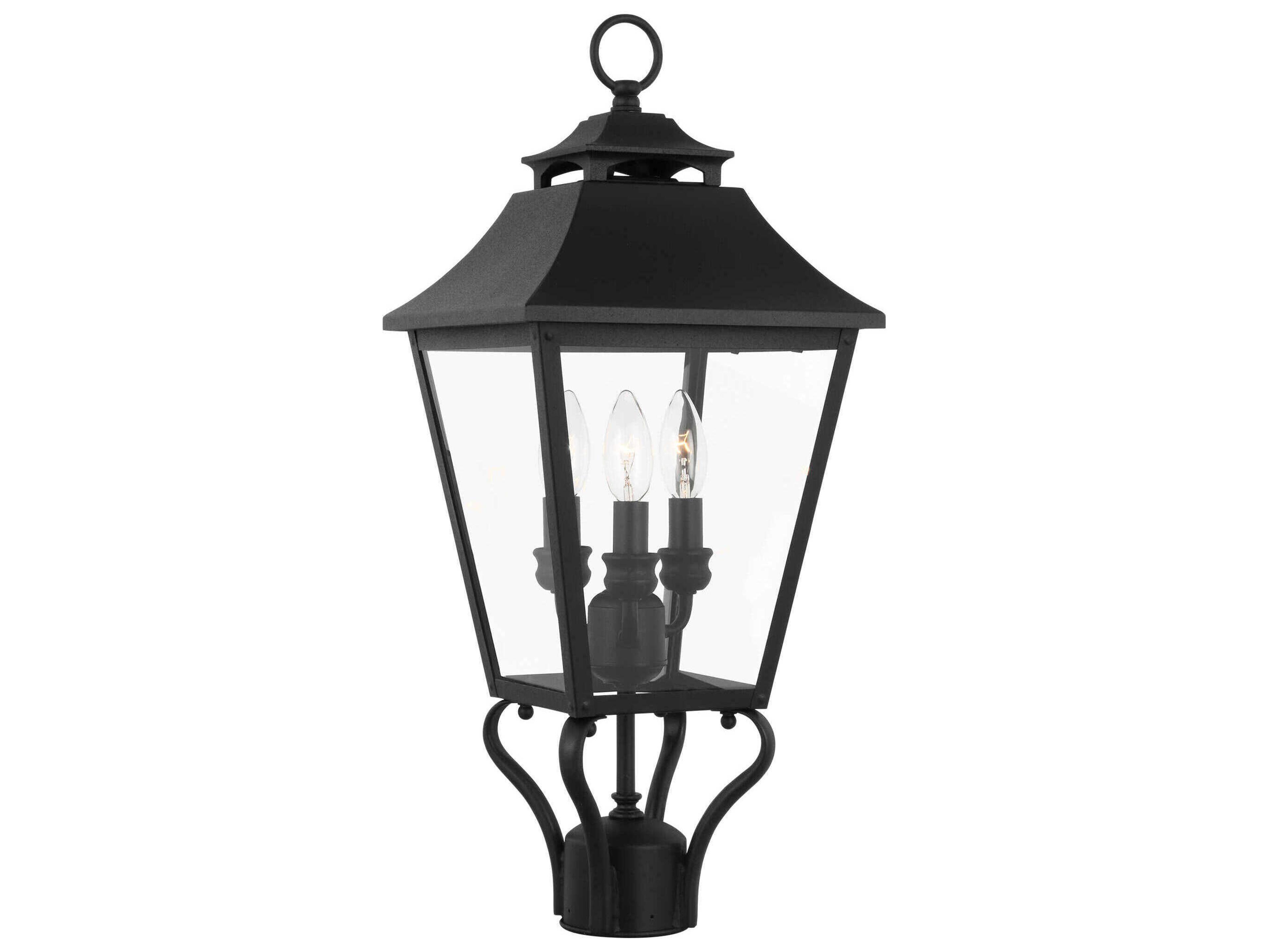 Galena 3-Light Outdoor Post Light