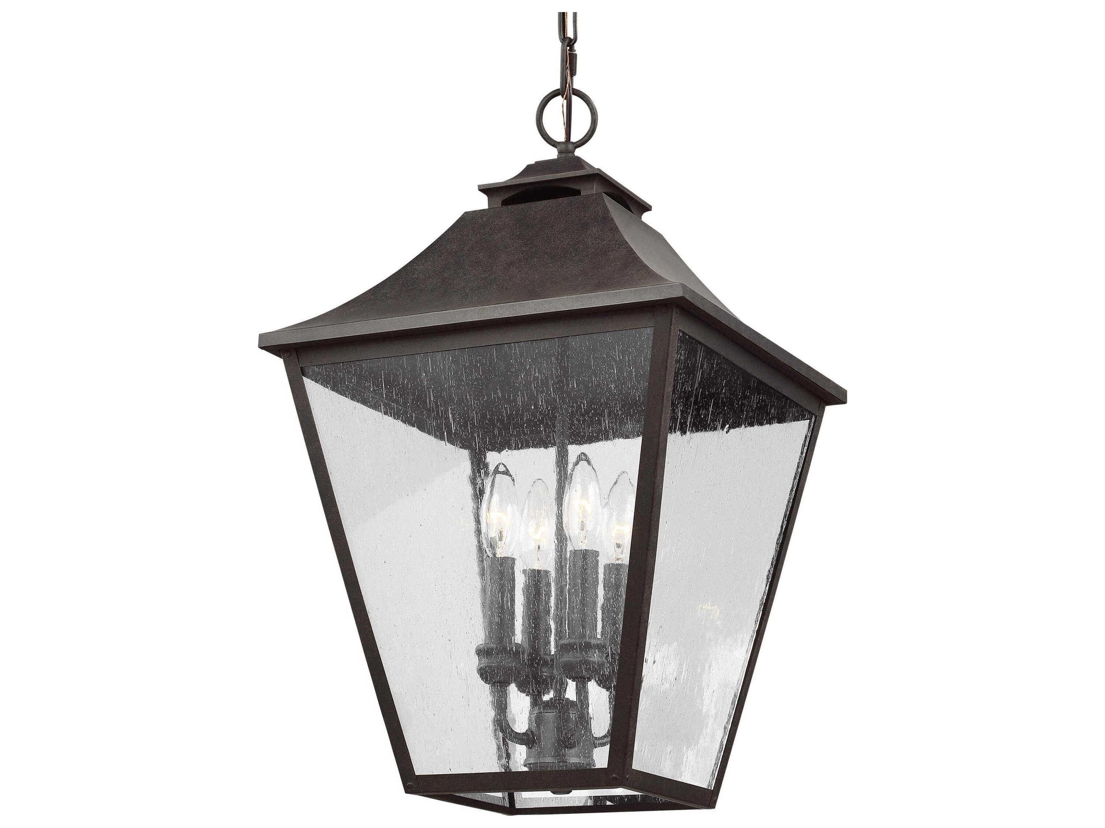 Visual Comfort Studio Galena 4 - Light Outdoor Hanging Light