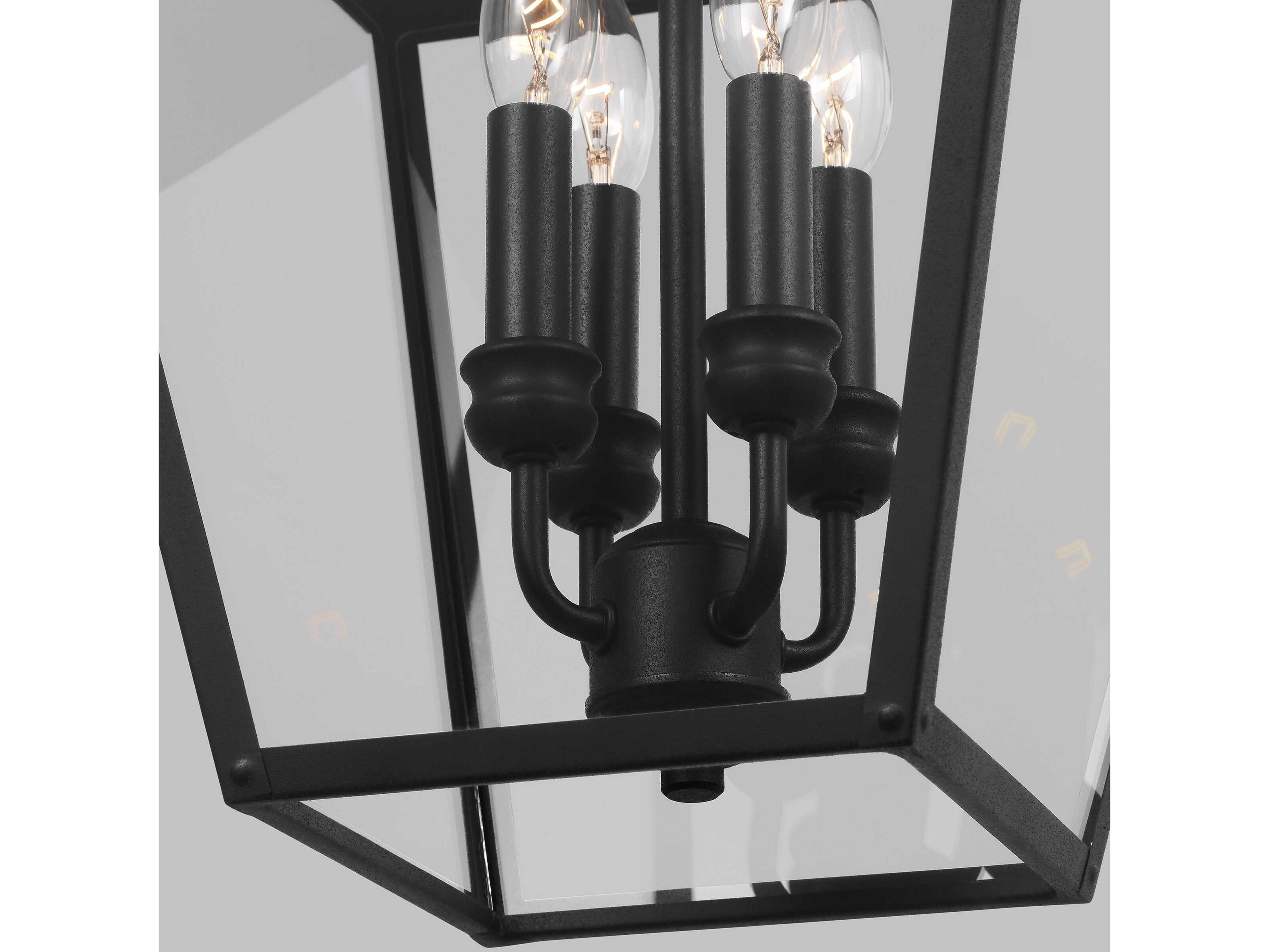 Visual Comfort Studio Galena 4-Light Outdoor Hanging Light