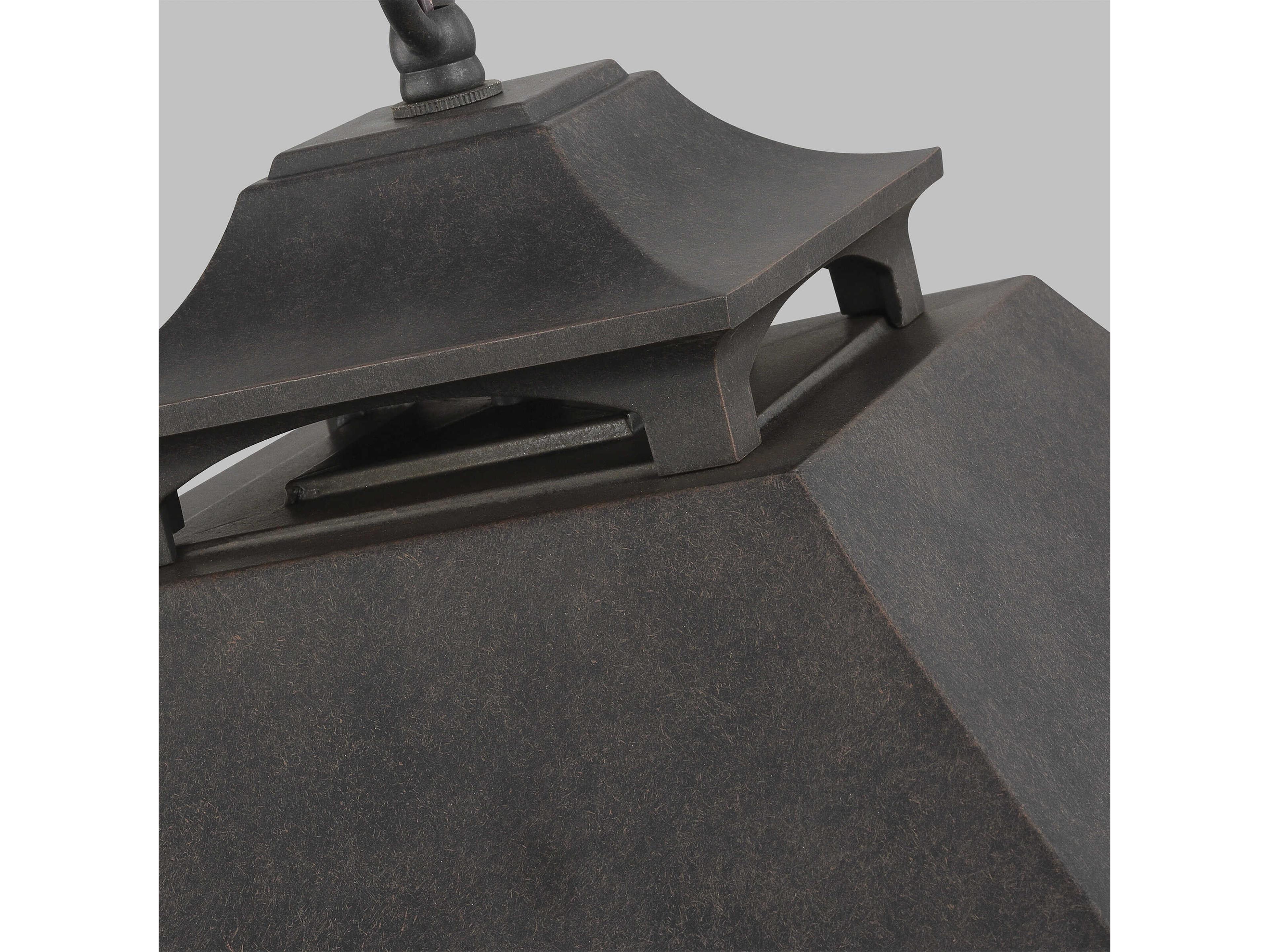 Visual Comfort Studio Galena 4 - Light Outdoor Hanging Light