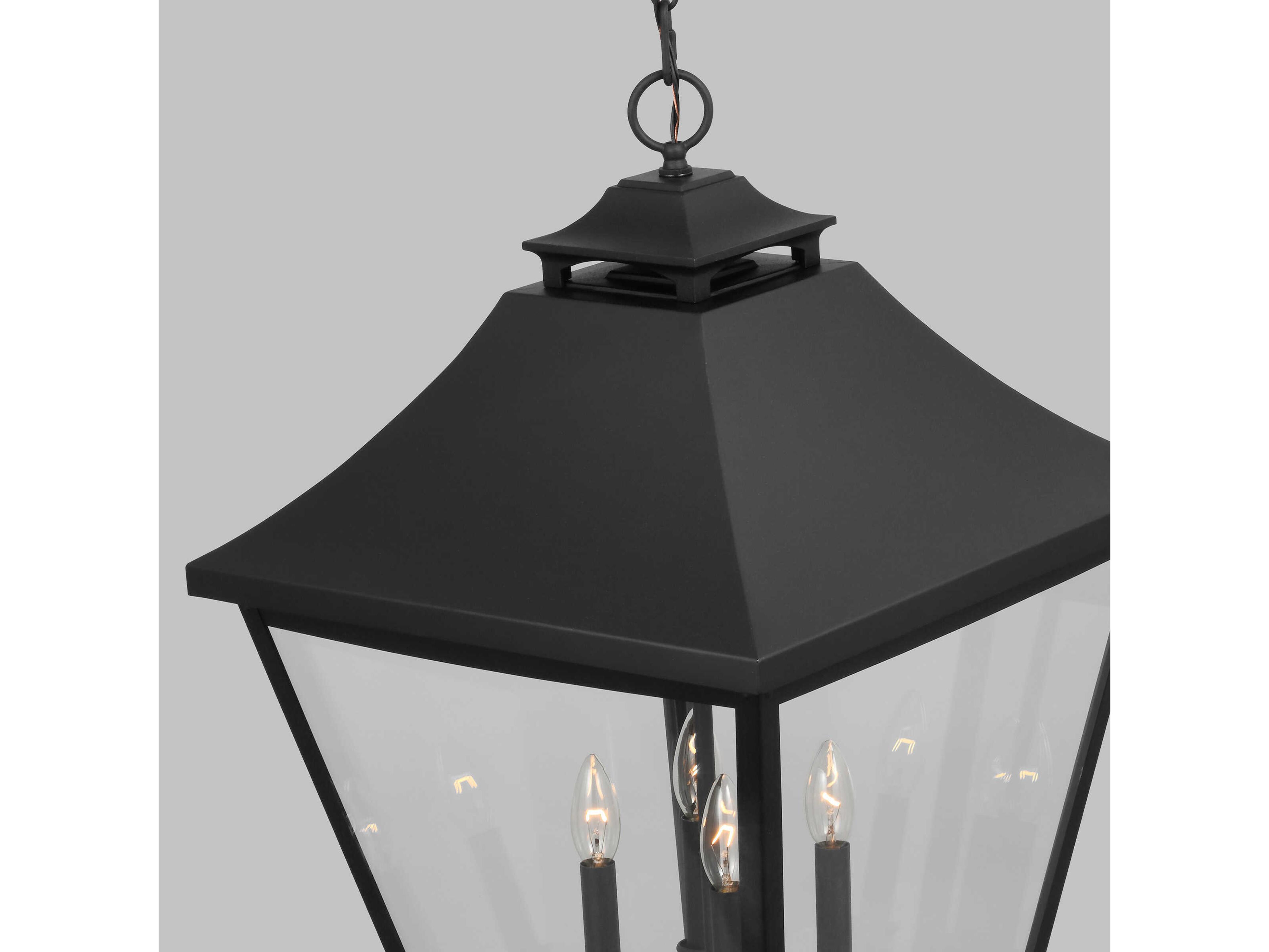 Visual Comfort Studio Galena 4-Light Outdoor Hanging Light