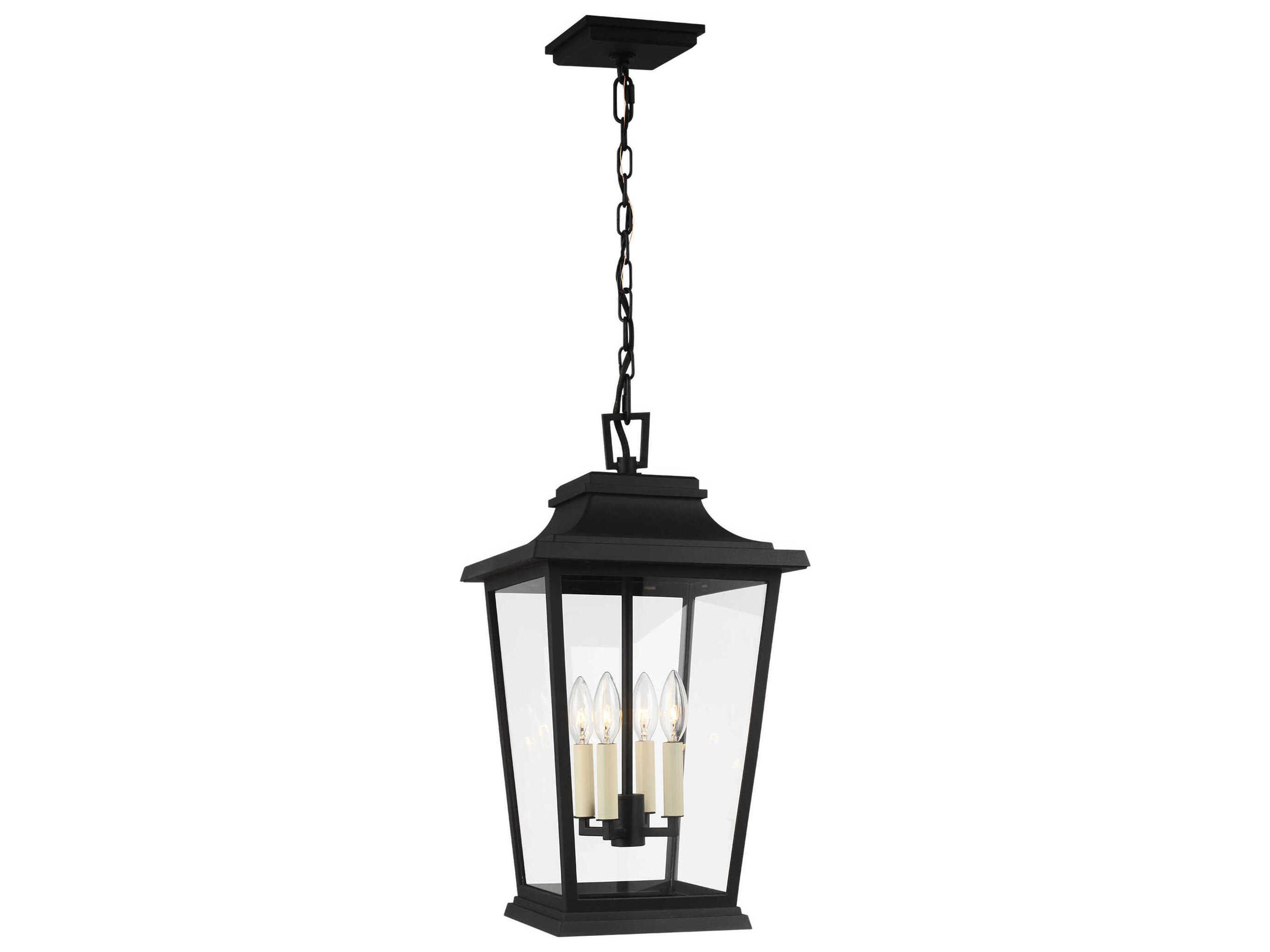 Visual Comfort Studio Warren 4 - Light Outdoor Hanging Light