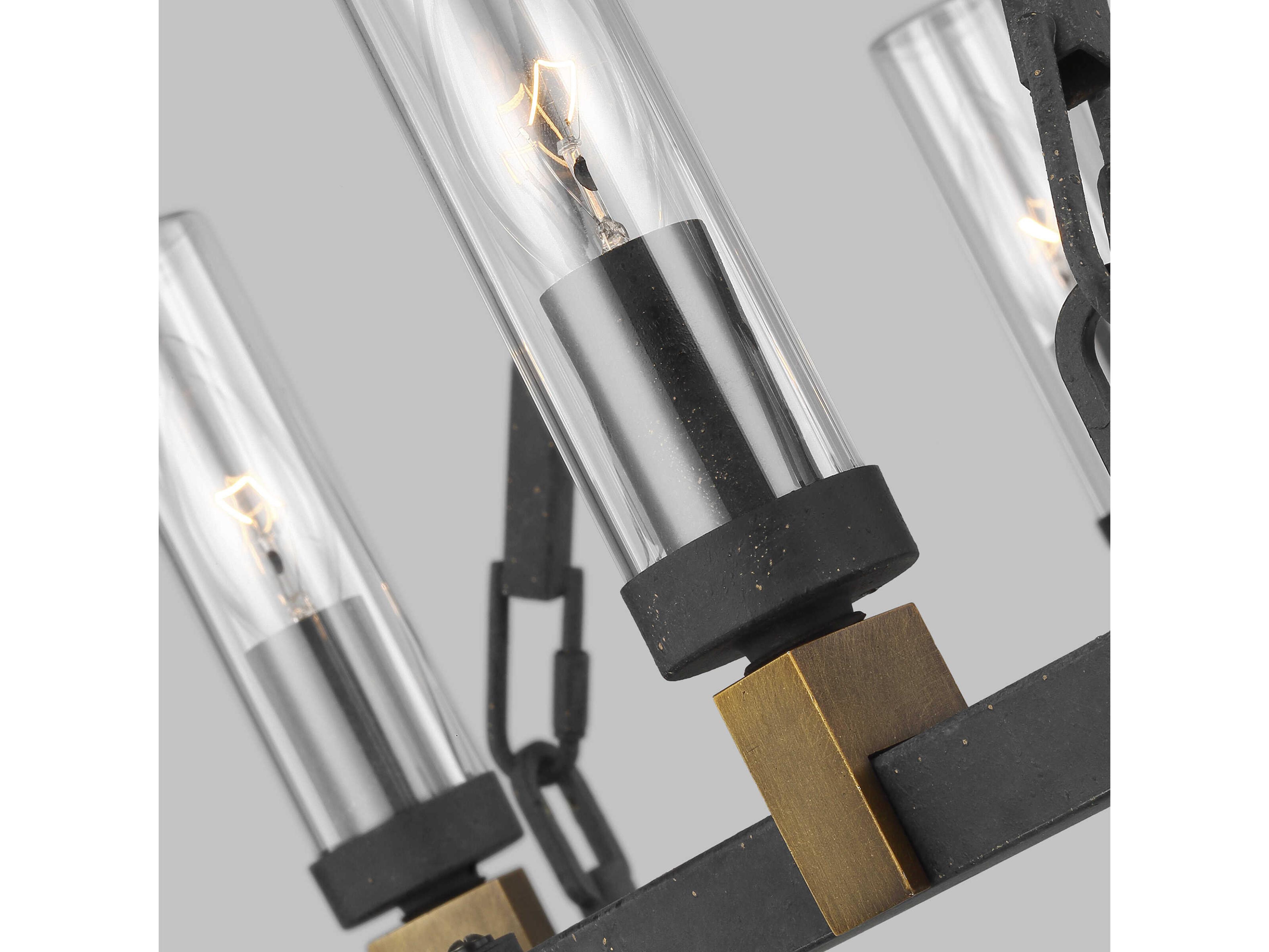 Visual Comfort Studio Landen 6 - Light Outdoor Hanging Light