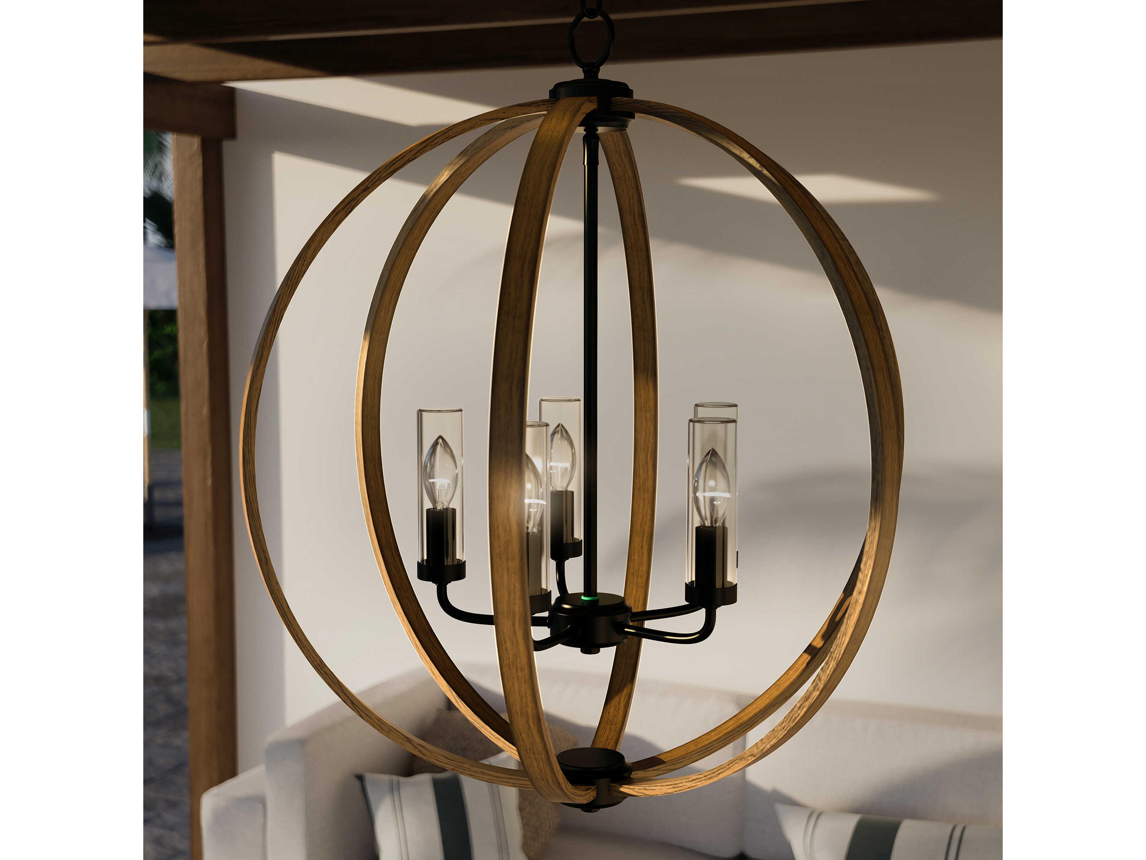 Visual Comfort Studio Allier 5 - Light Outdoor Hanging Light