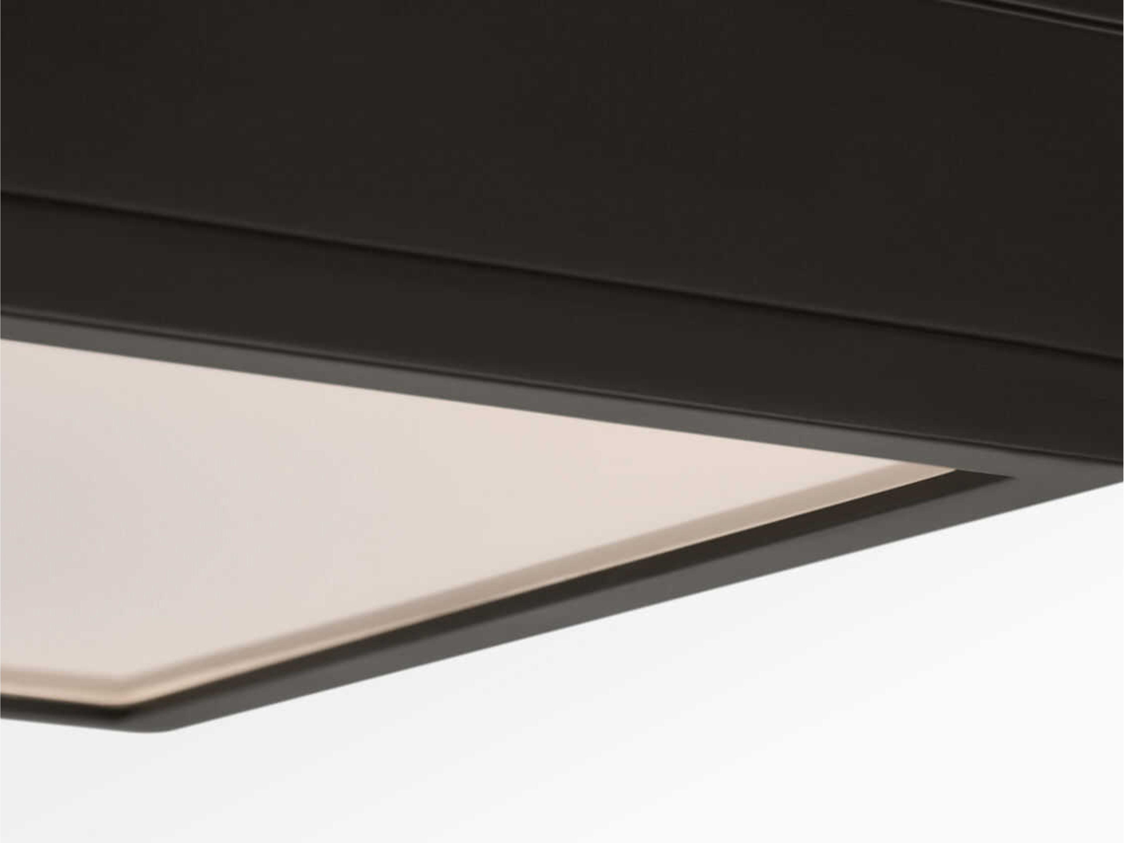 Visual Comfort Studio Dupont Aged Iron Black Semi Flush Mount