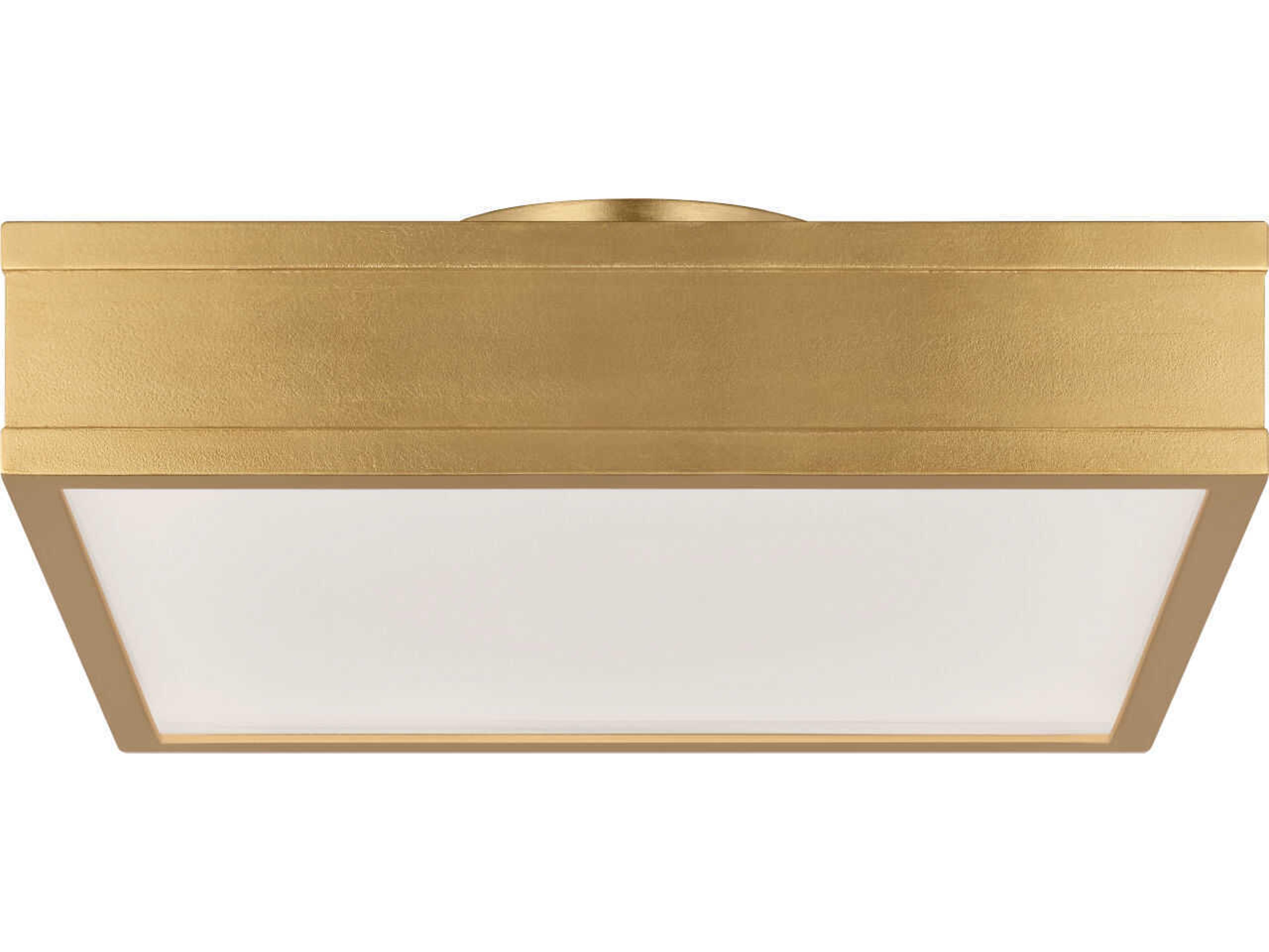 Visual Comfort Studio Dupont Gild Brass Semi Flush Mount