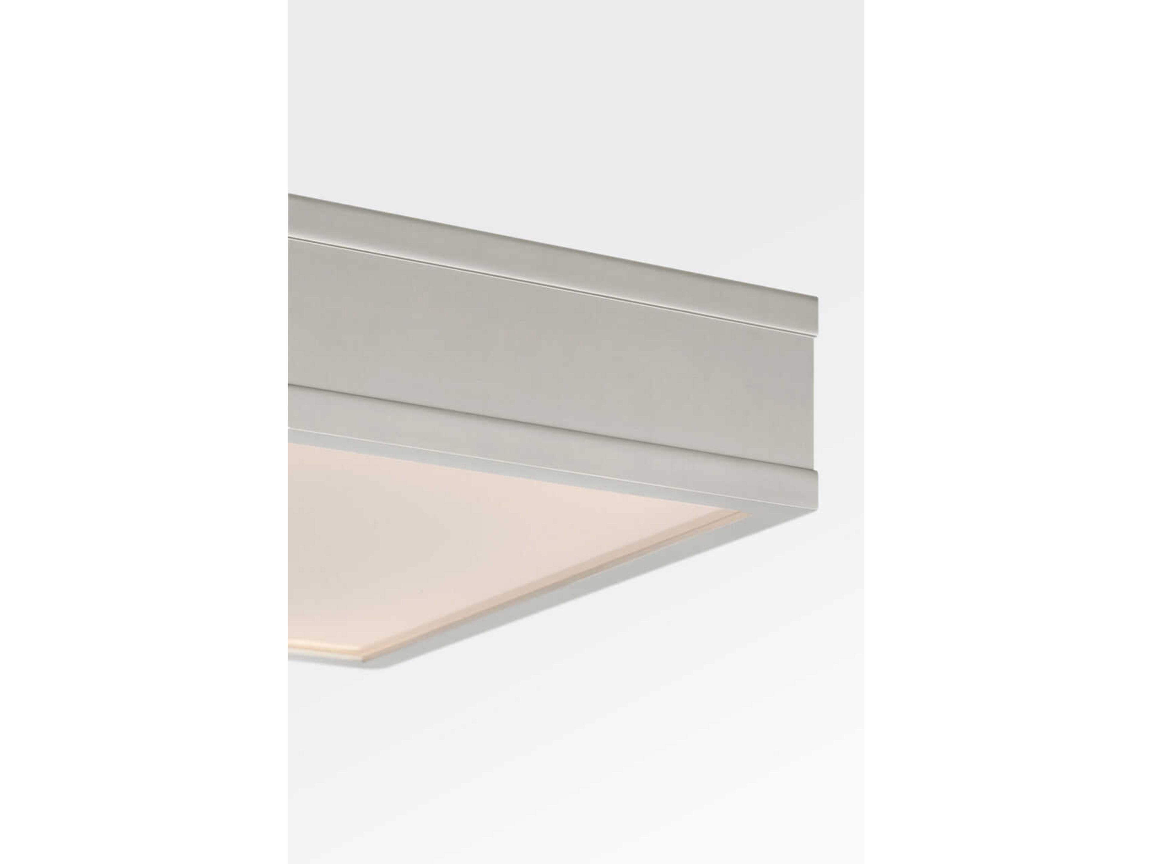 Visual Comfort Studio Dupont Polished Nickel Silver Semi Flush Mount