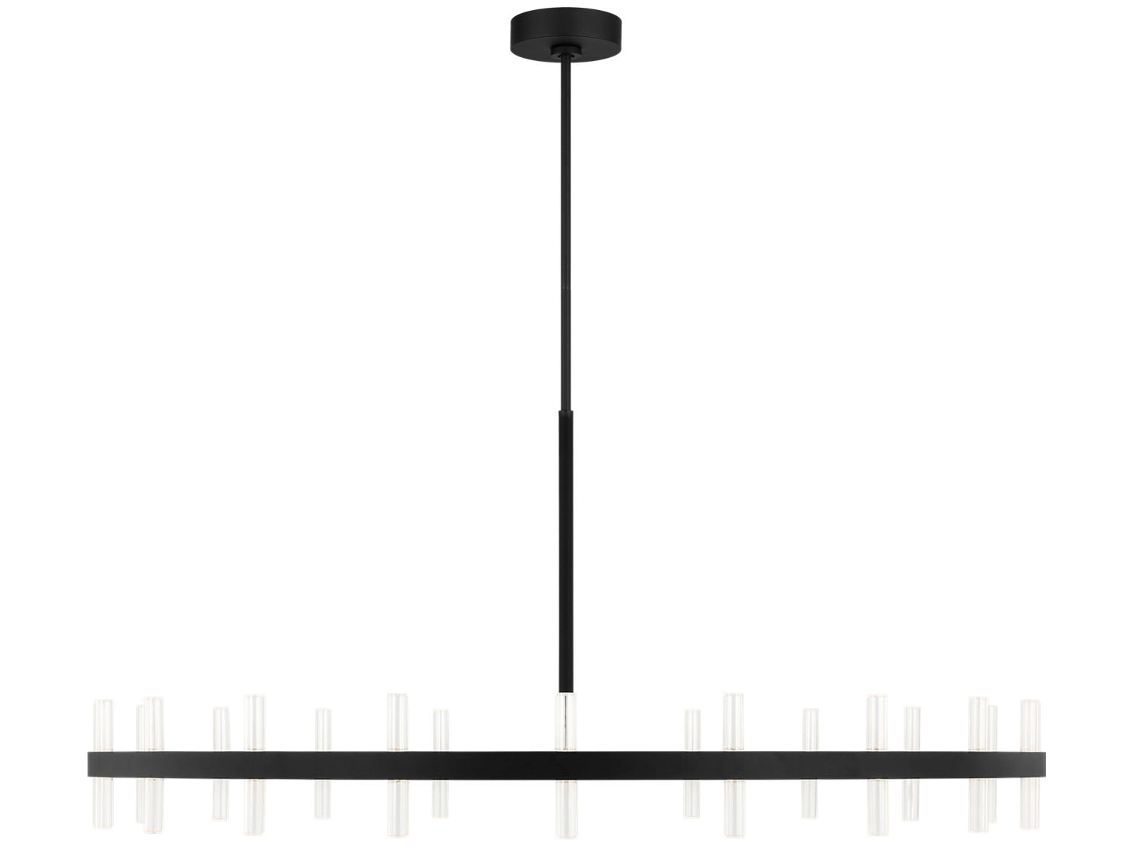 Visual Comfort Studio Silas Midnight Black Round Chandelier