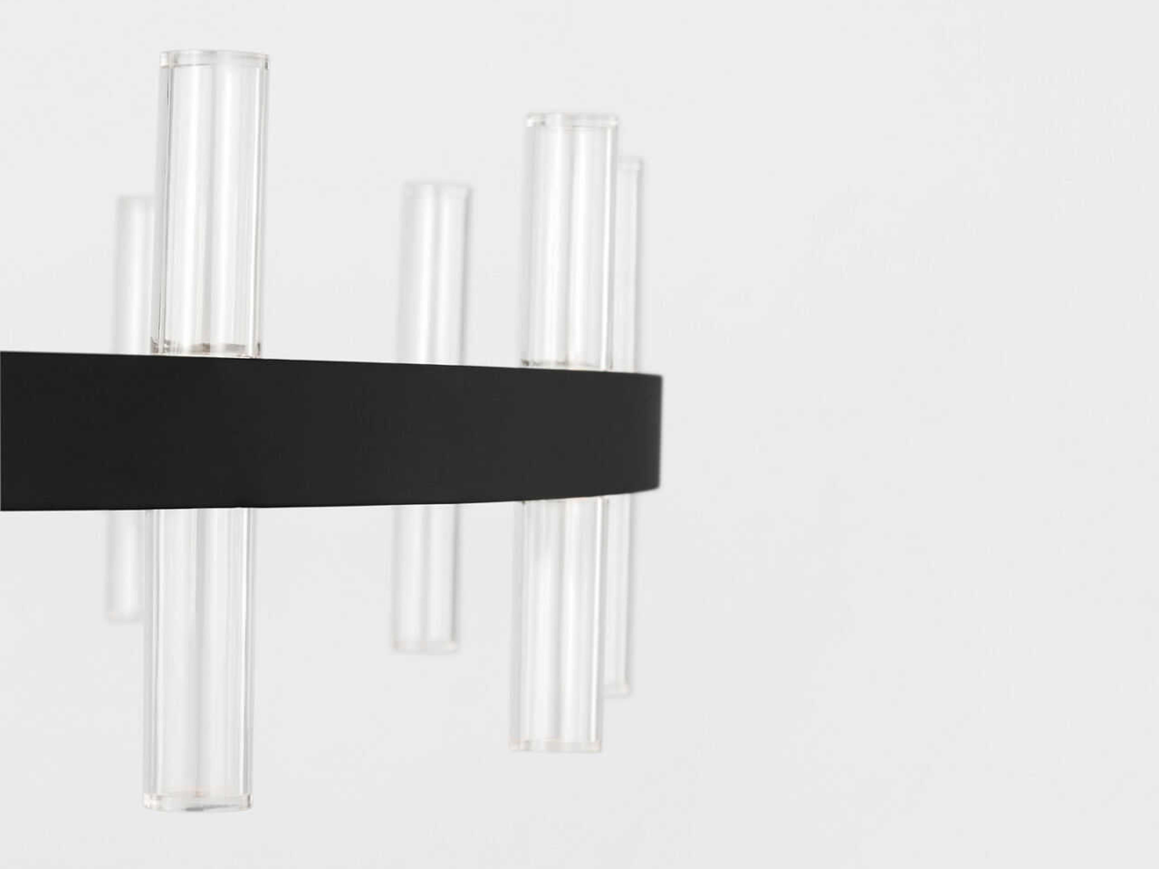 Visual Comfort Studio Silas Midnight Black Round Chandelier