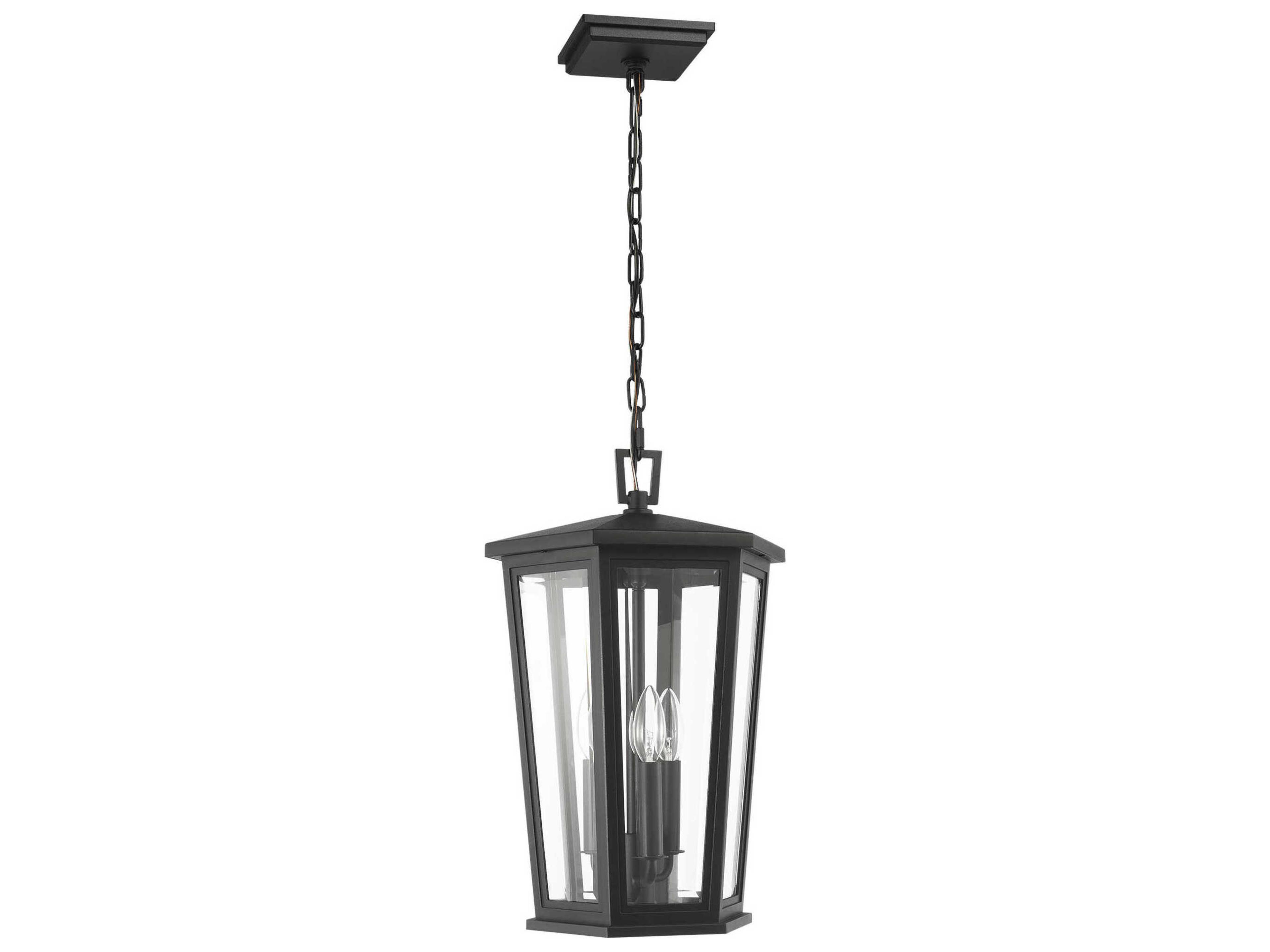 Visual Comfort Studio Witley 3-Light Outdoor Hanging Light