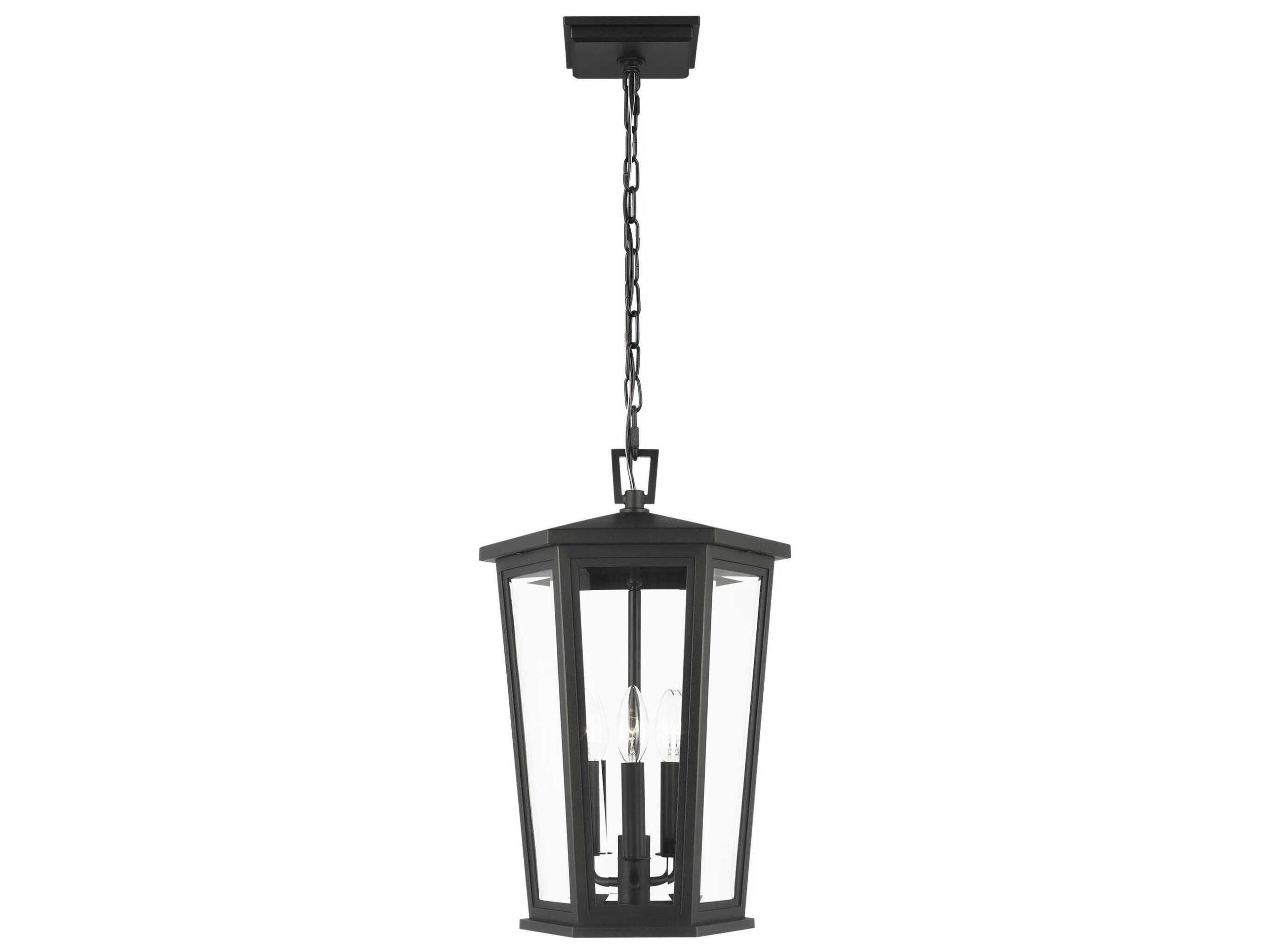 Visual Comfort Studio Witley 3-Light Outdoor Hanging Light
