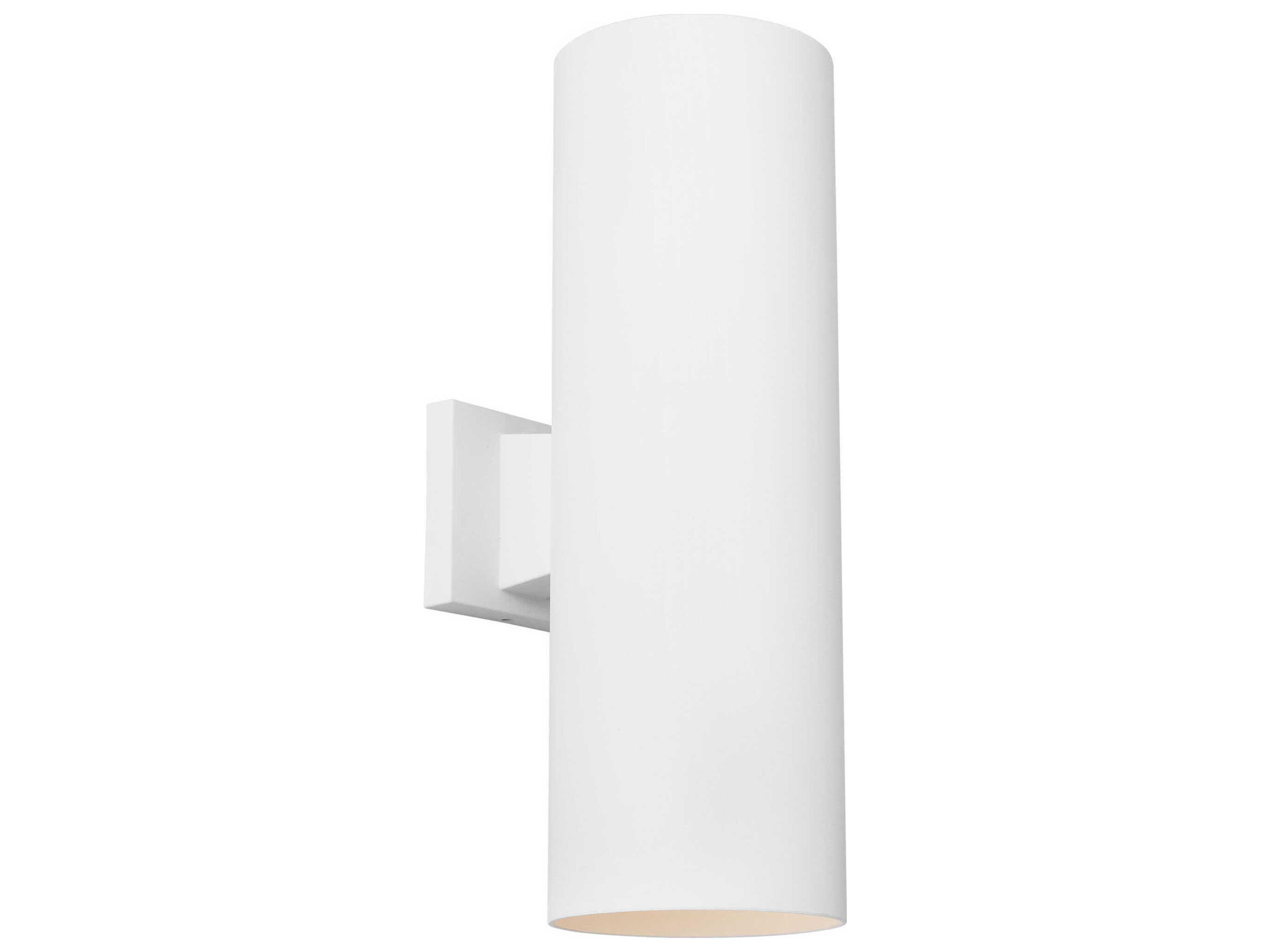 Outdoor Cylinders 2-Light Wall Light