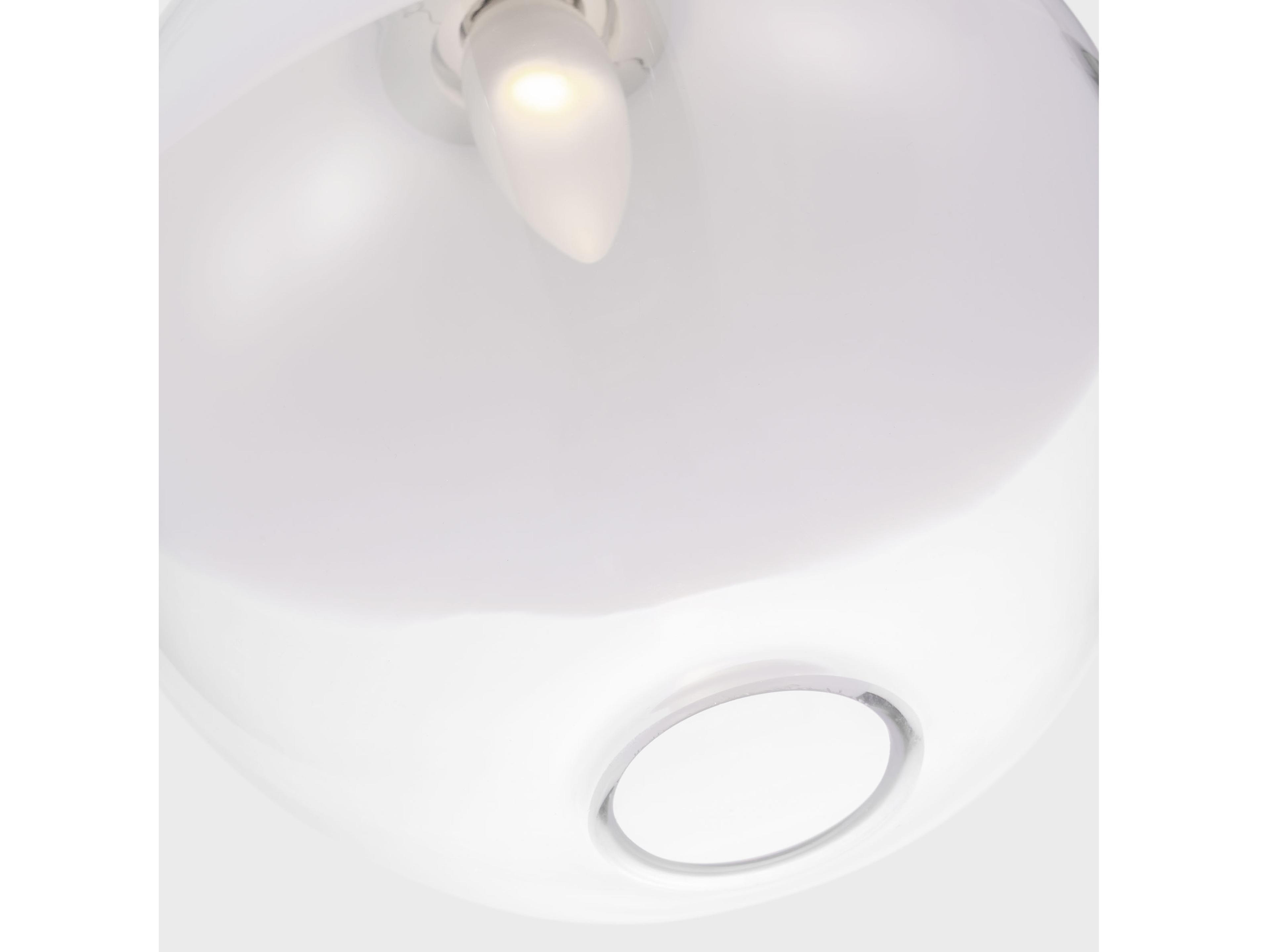 Visual Comfort Studio Torian 1-Light Burnished Brass Globe Mini Pendant