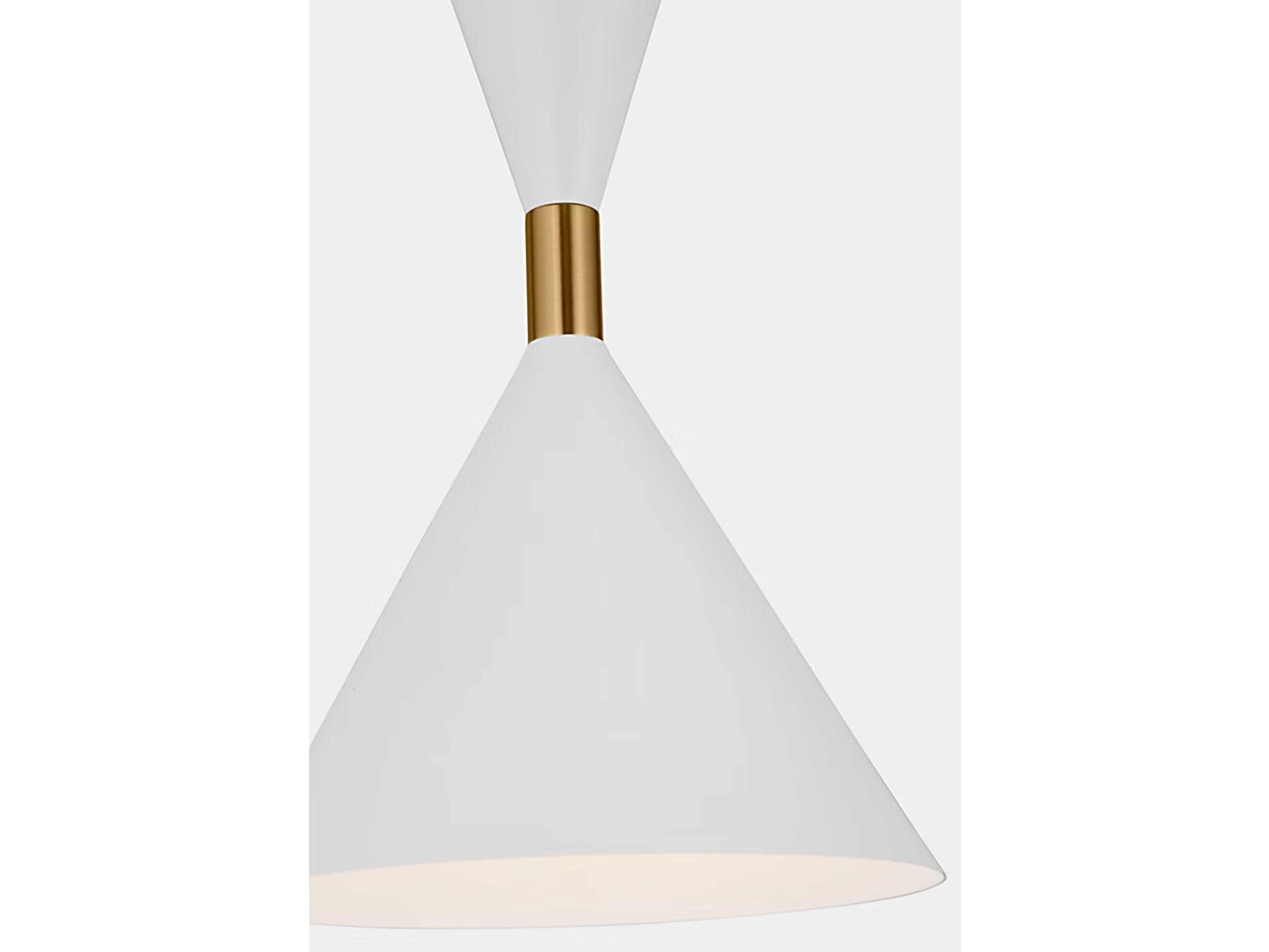 Visual Comfort Studio Bodhi Burnished Brass Mini Pendant
