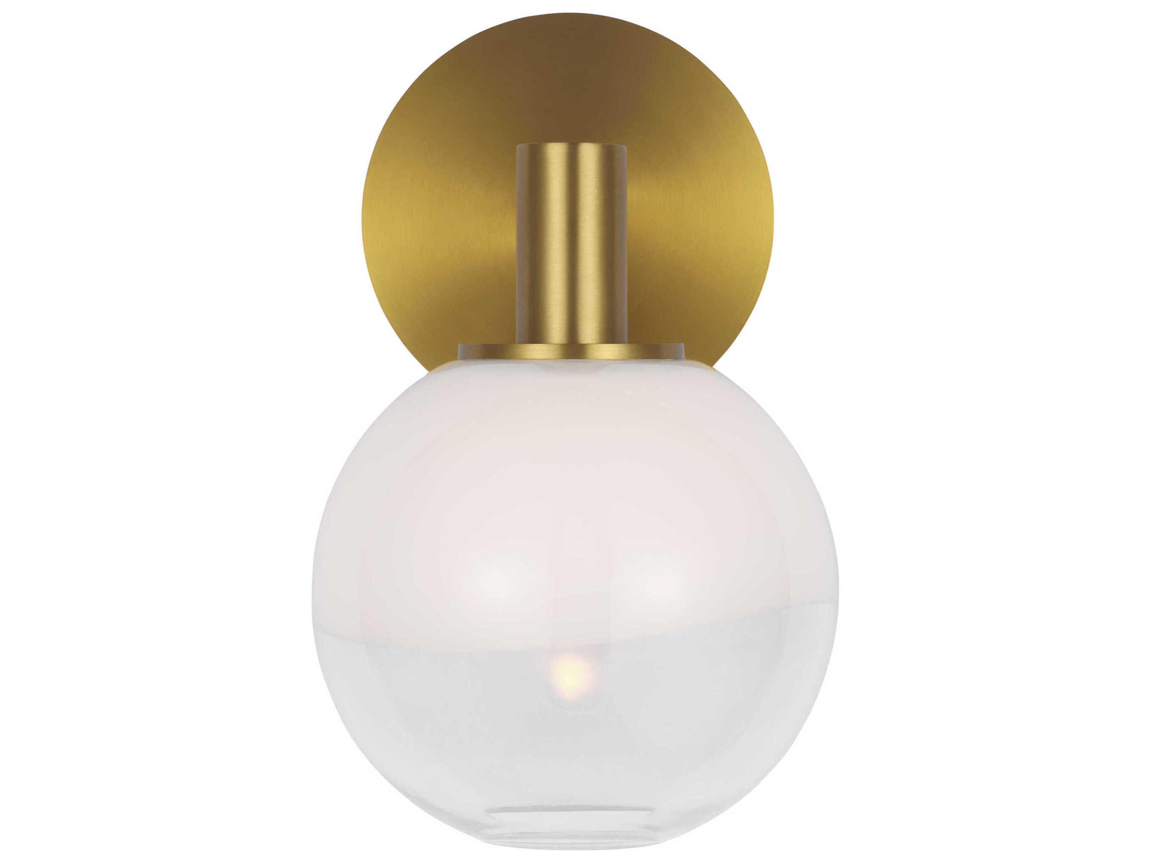 Visual Comfort Studio Torian 1-Light Burnished Brass Wall Sconce