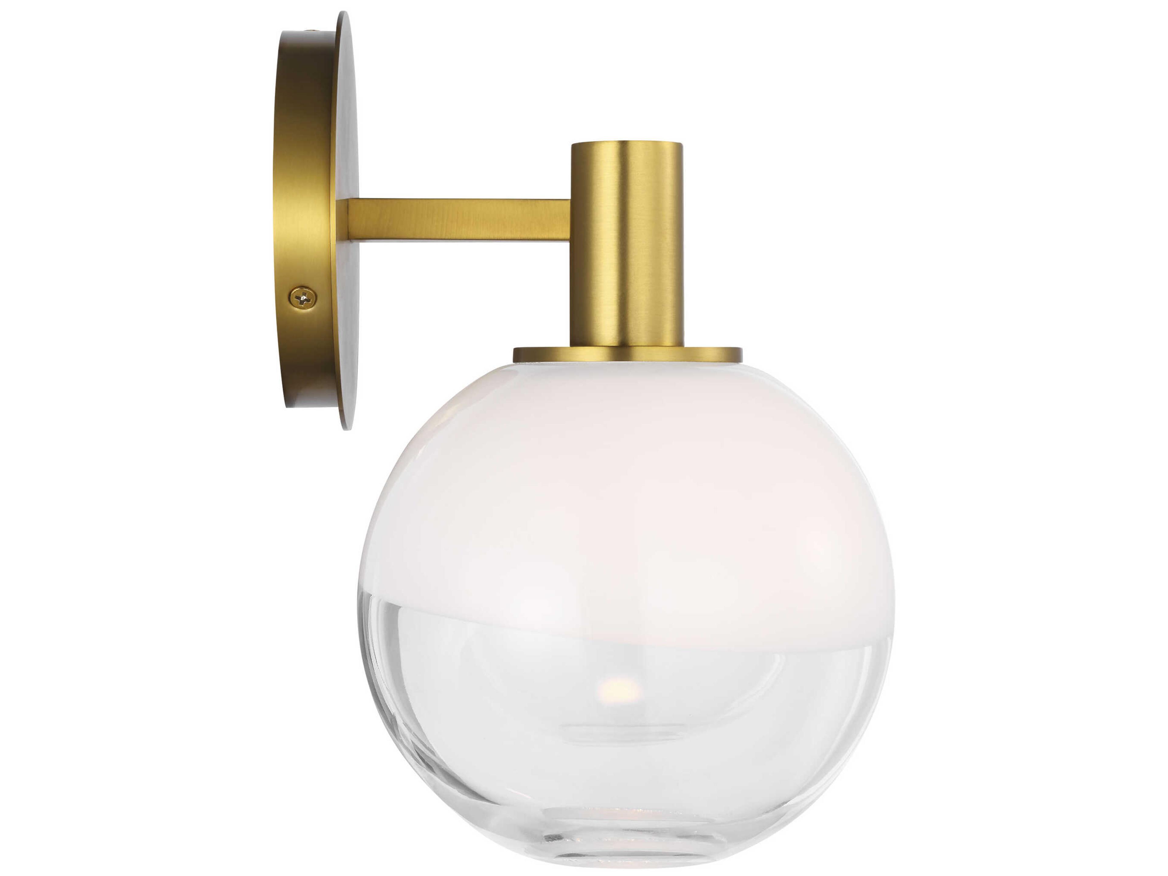 Visual Comfort Studio Torian 2-Light Burnished Brass Vanity Light