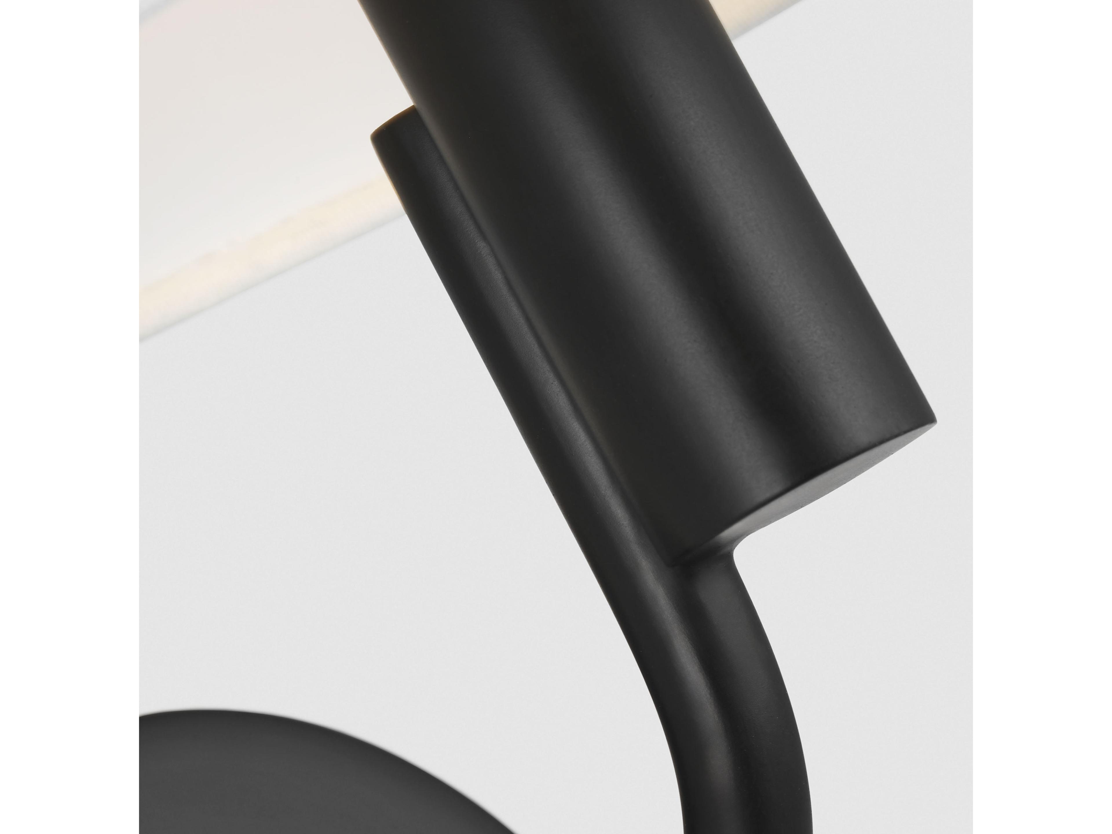 Visual Comfort Studio Colfax 1-Light Aged Iron Black Wall Sconce