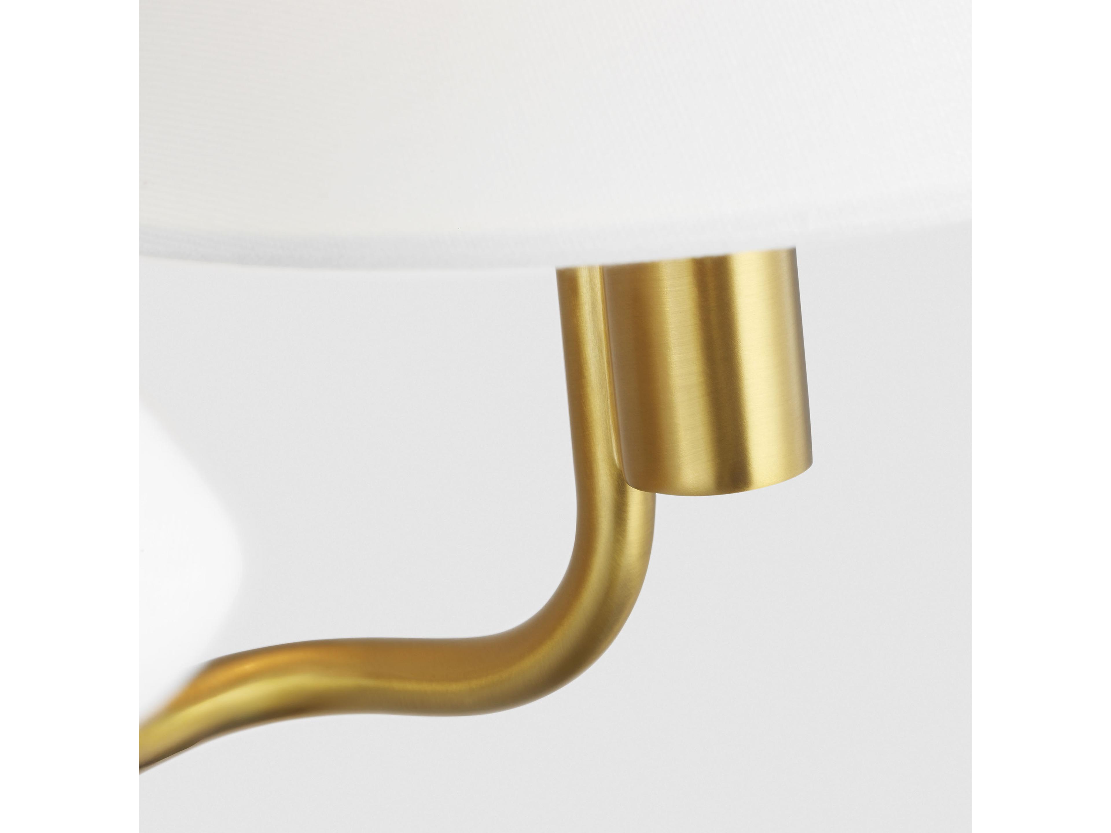 Visual Comfort Studio Colfax 2-Light Burnished Brass Vanity Light