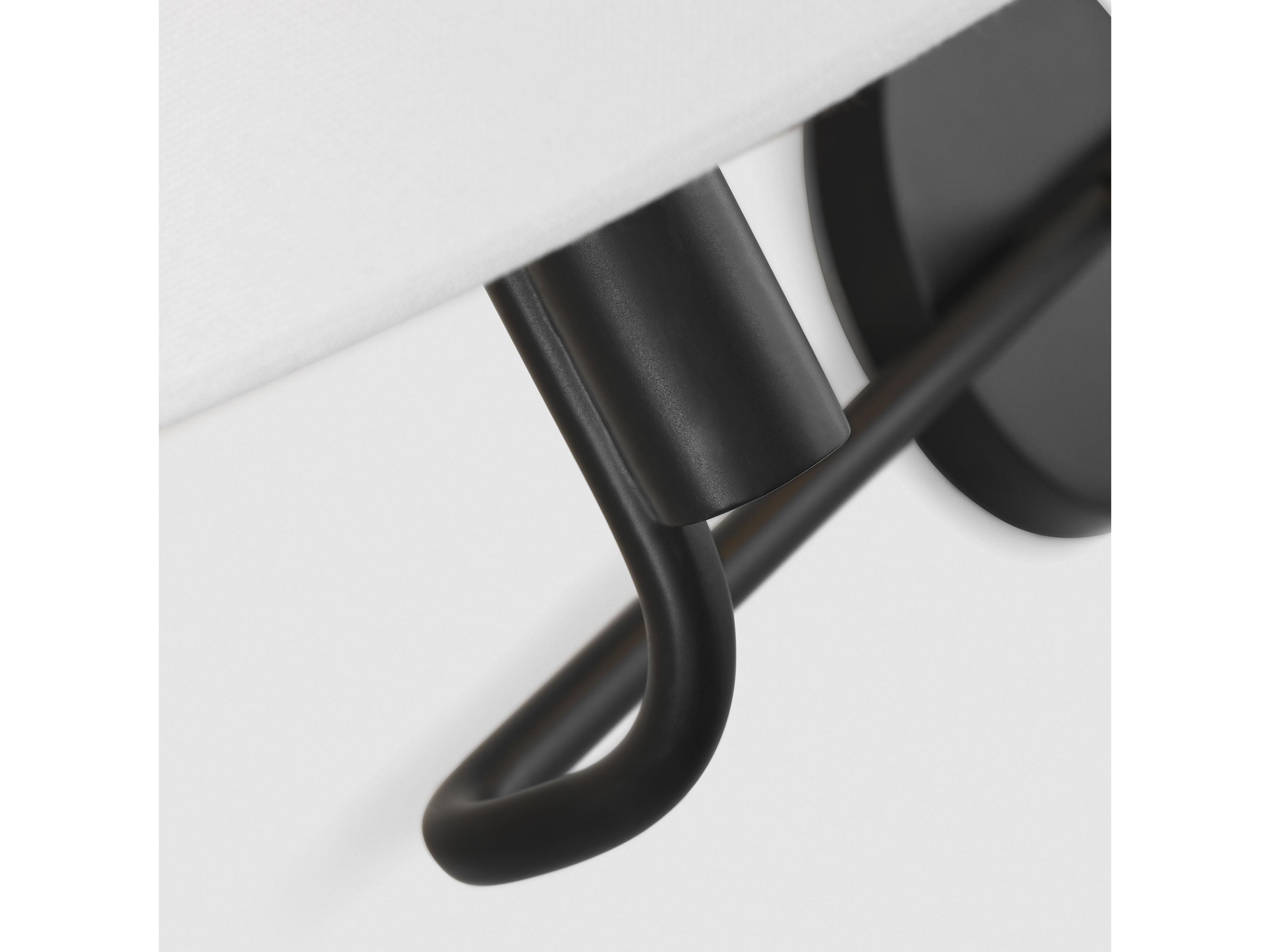 Visual Comfort Studio Colfax 3-Light Aged Iron Black Vanity Light