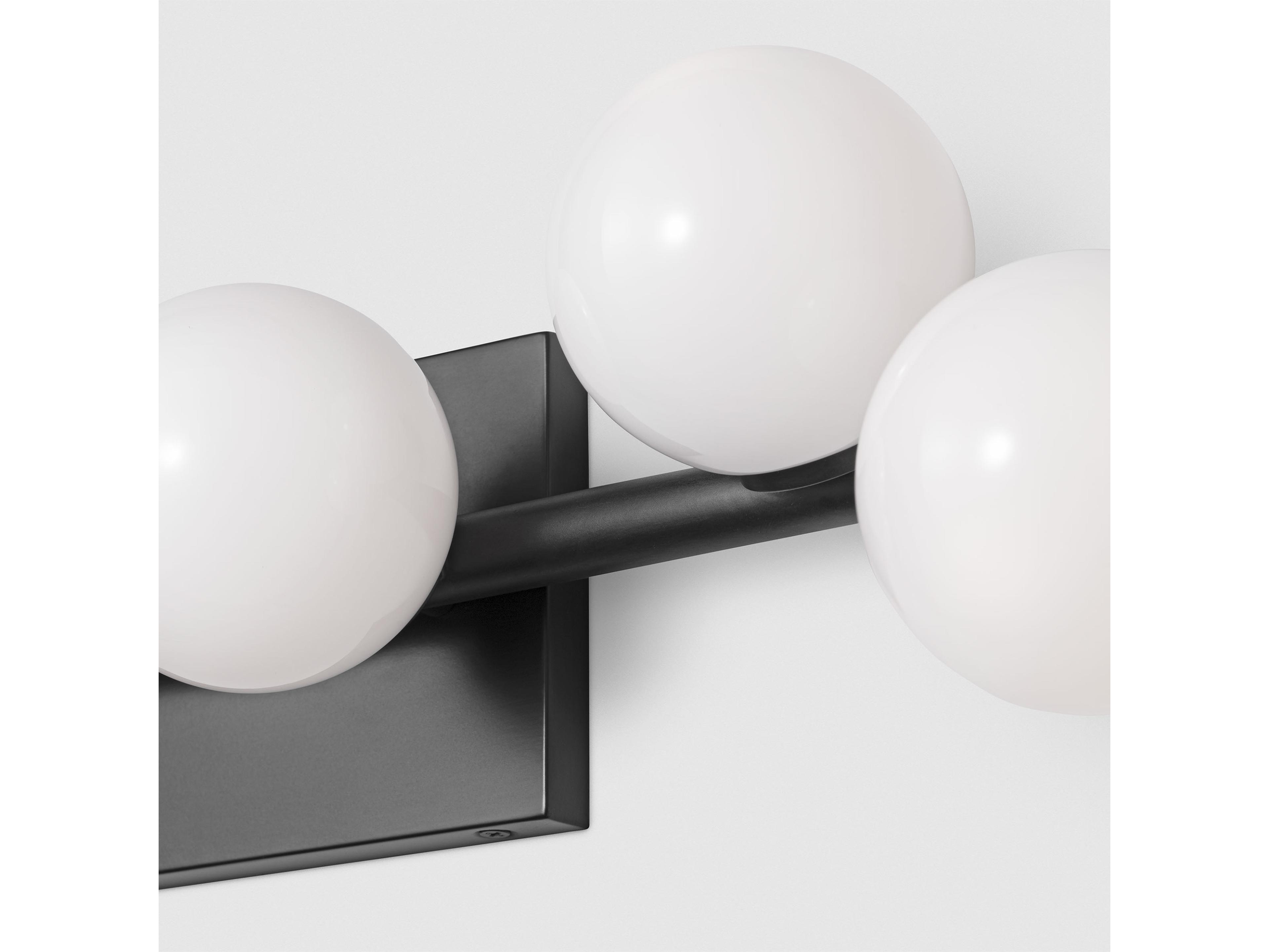 Visual Comfort Studio Altair 5-Light Aged Iron Black Vanity Light