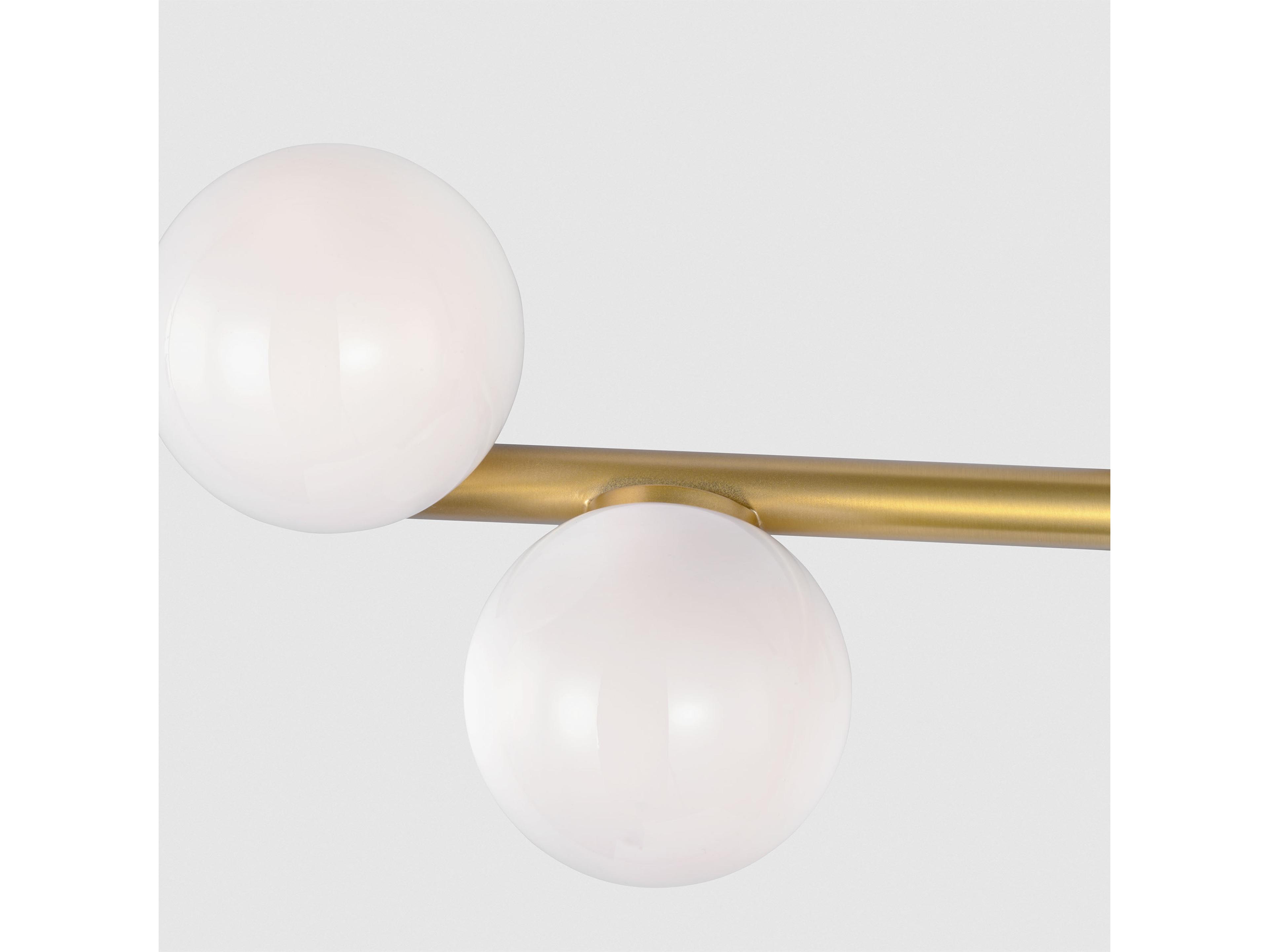 Visual Comfort Studio Altair 5-Light Burnished Brass Vanity Light