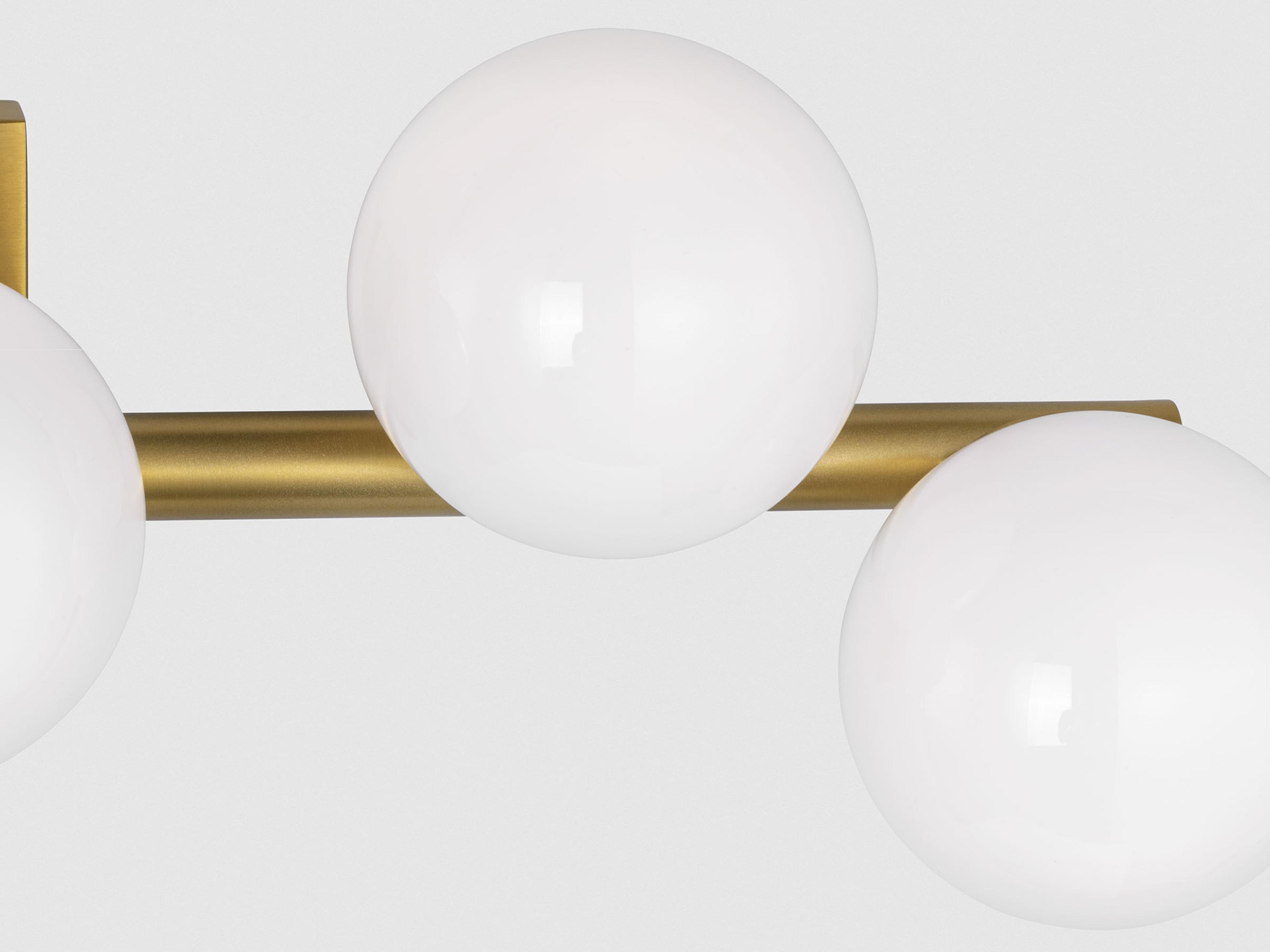 Visual Comfort Studio Altair 5-Light Burnished Brass Vanity Light