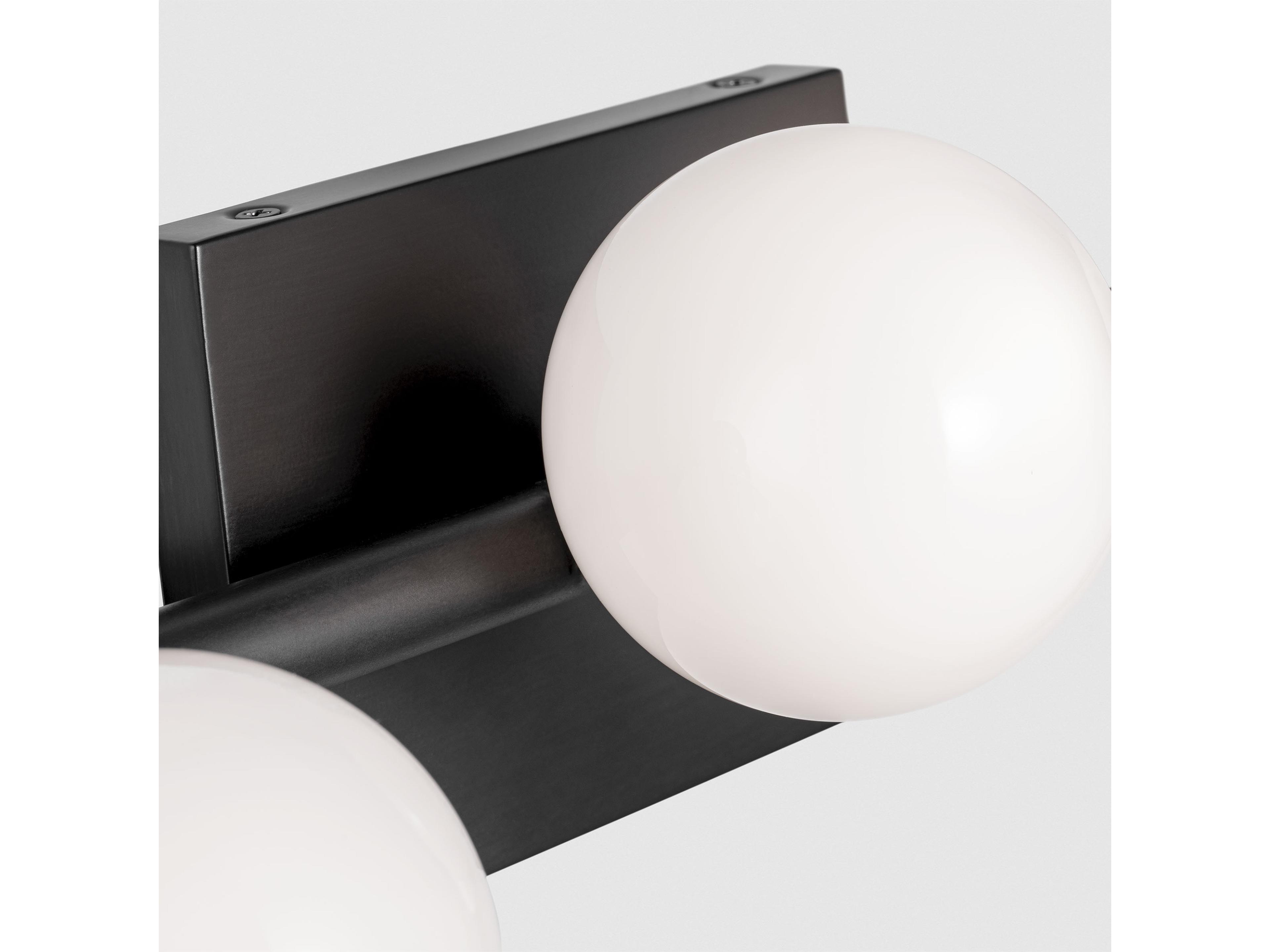 Visual Comfort Studio Altair 7-Light Aged Iron Black Vanity Light