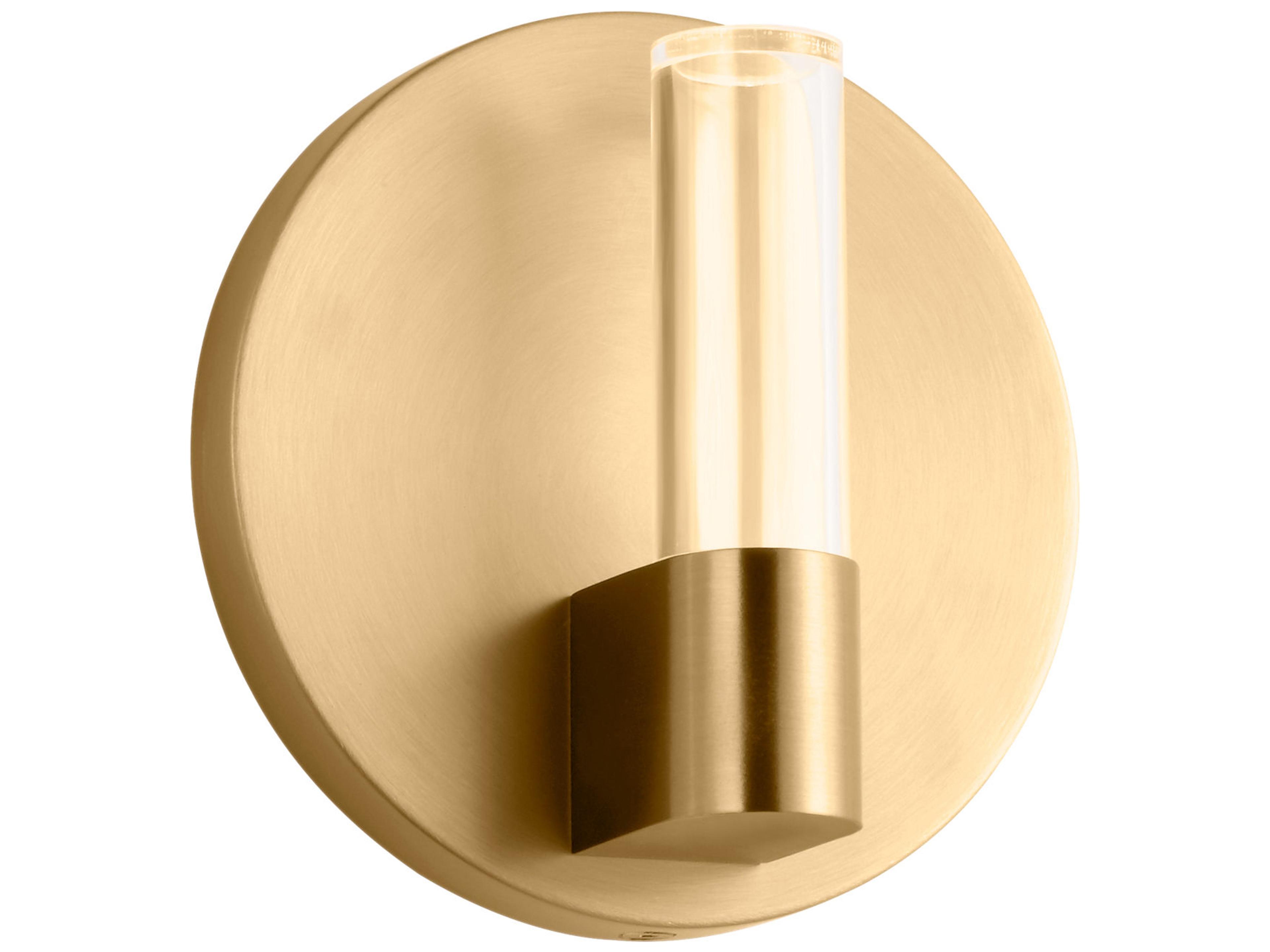 Silas Burnished Brass Wall Sconce