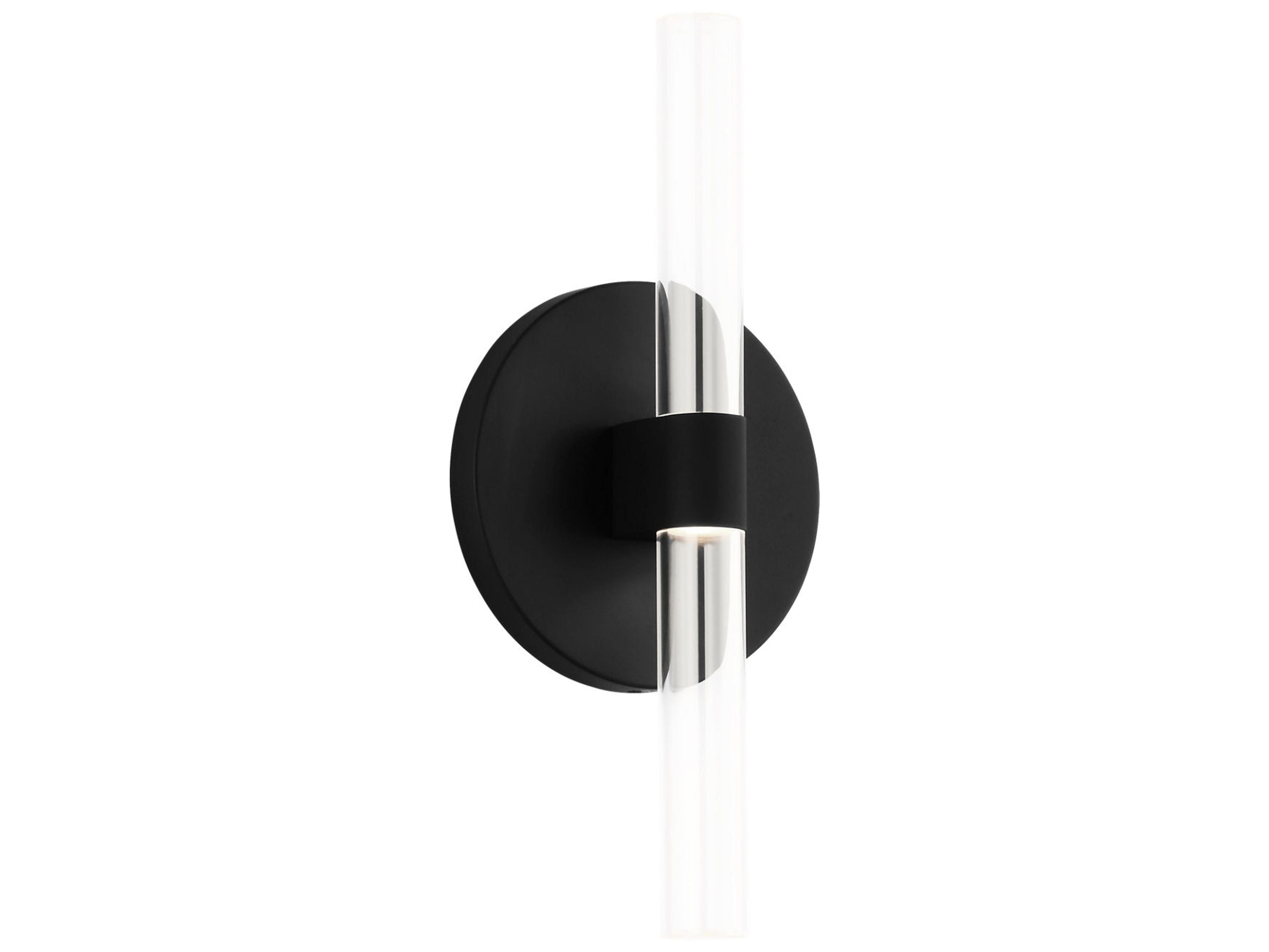 Silas Midnight Black Wall Sconce