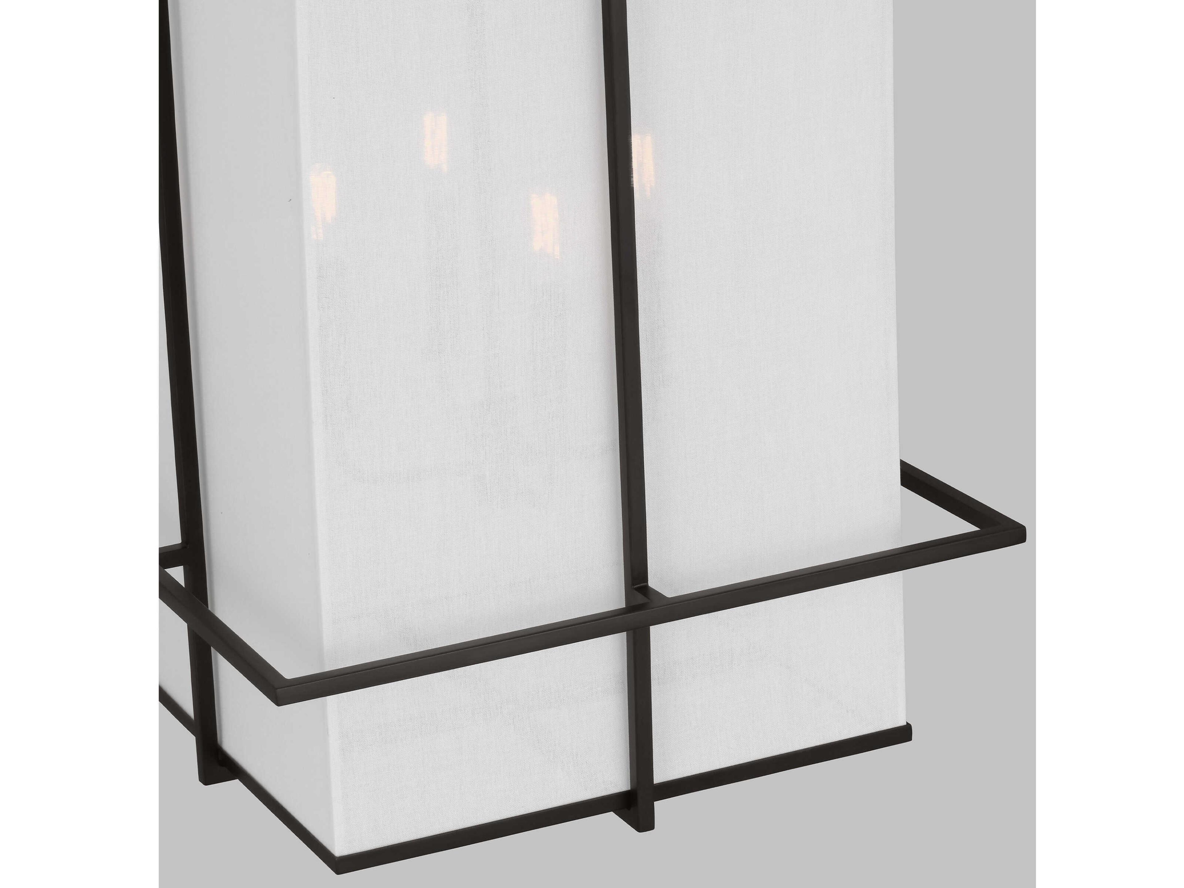 Visual Comfort Studio Dresden 4-Light Aged Iron Black Pendant