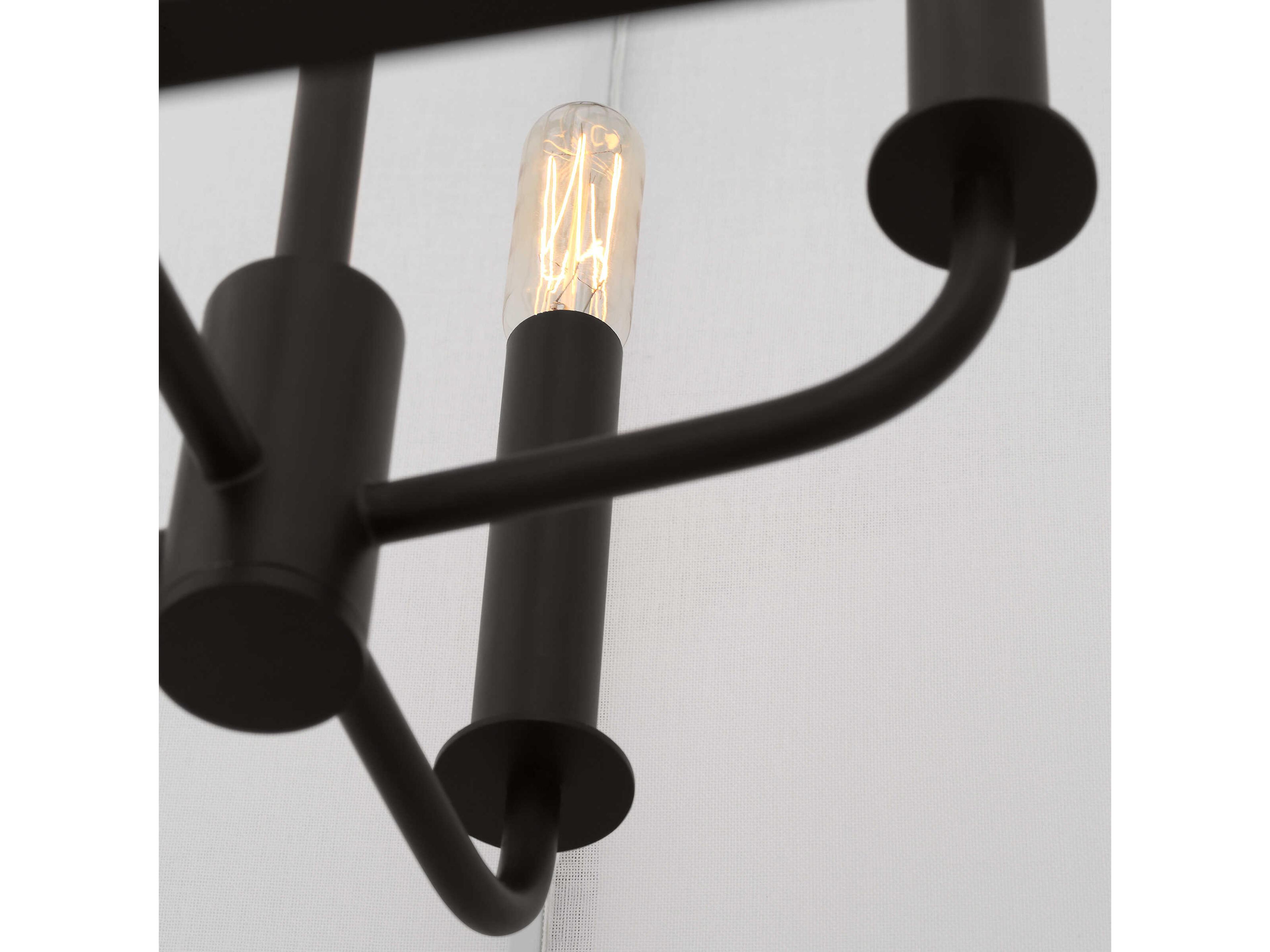 Visual Comfort Studio Dresden 4-Light Aged Iron Black Pendant
