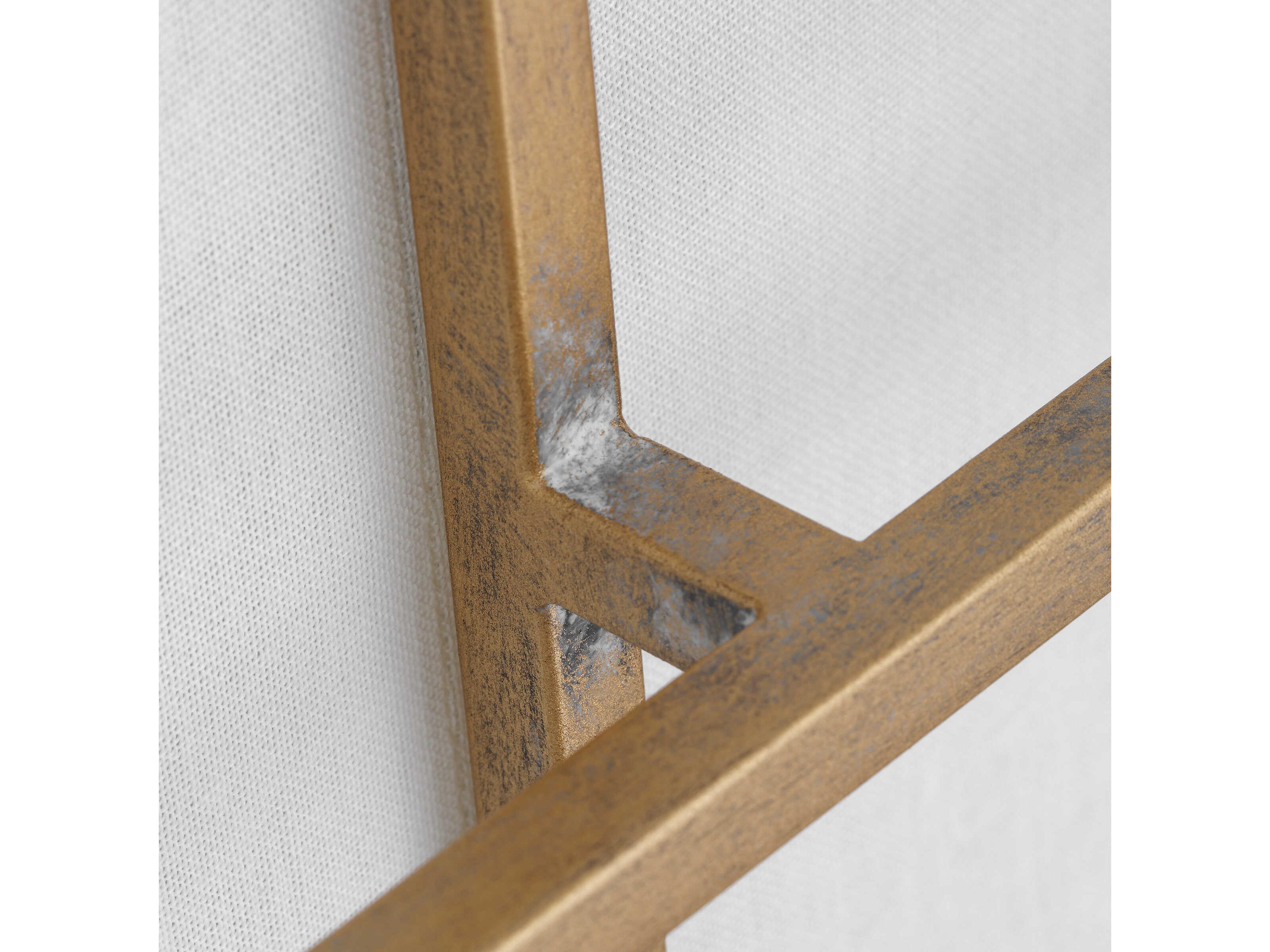 Visual Comfort Studio Dresden 4-Light Coastal Gild Gold Pendant