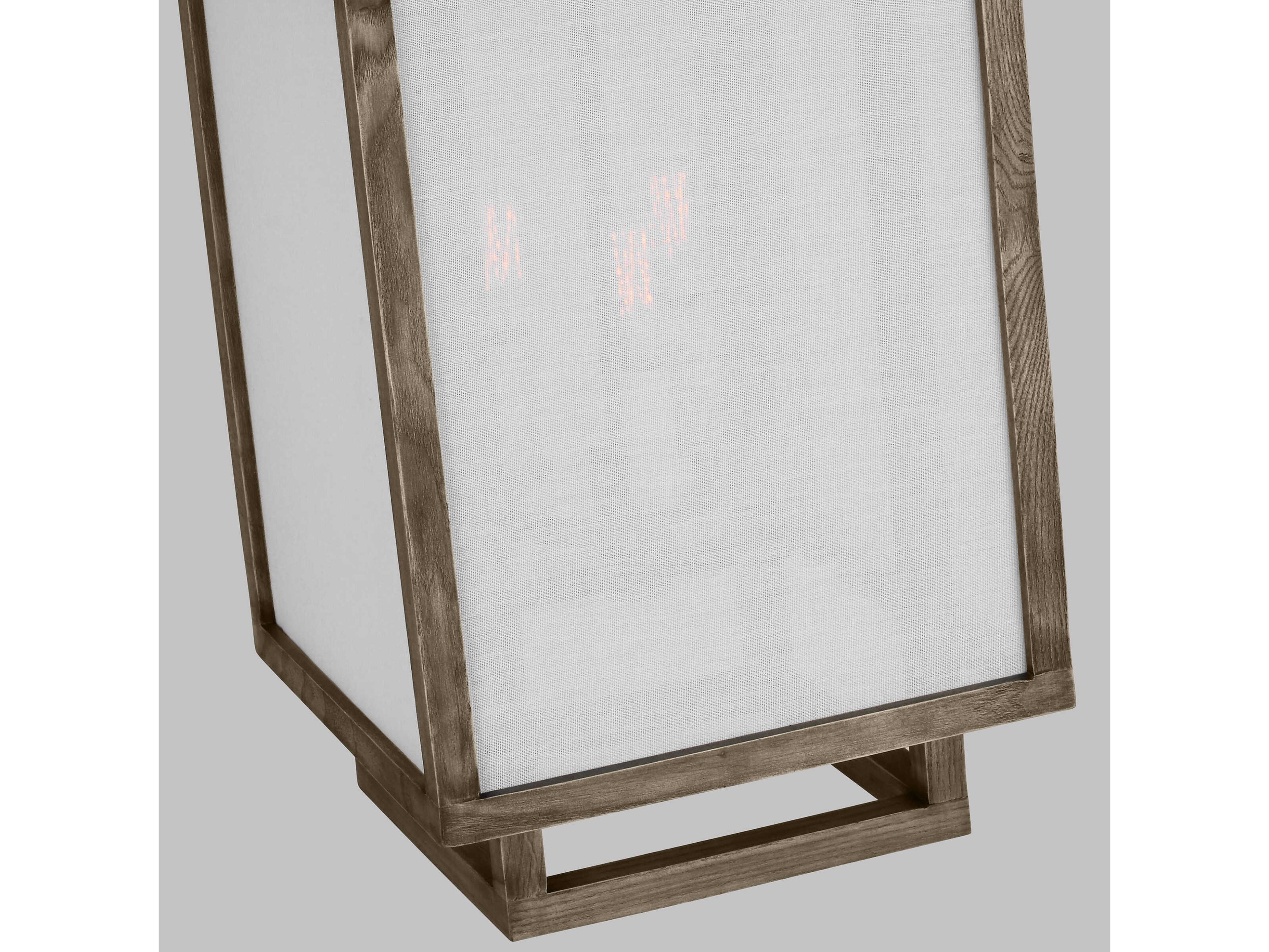 Visual Comfort Studio Brockway 3-Light Weathered Oak Wood Brown Mini Pendant