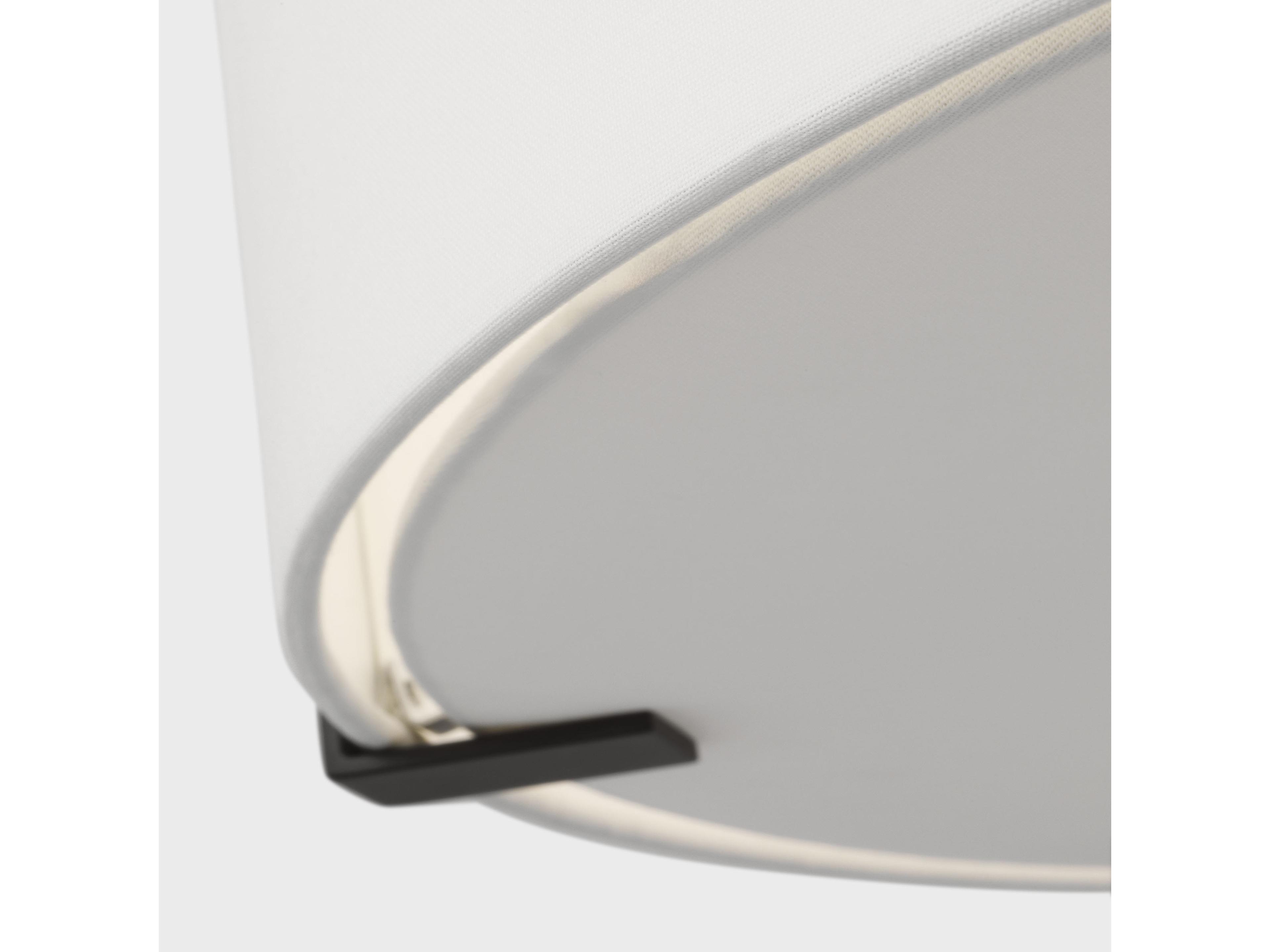 Visual Comfort Studio Bergen 4-Light Aged Iron Black Drum Pendant