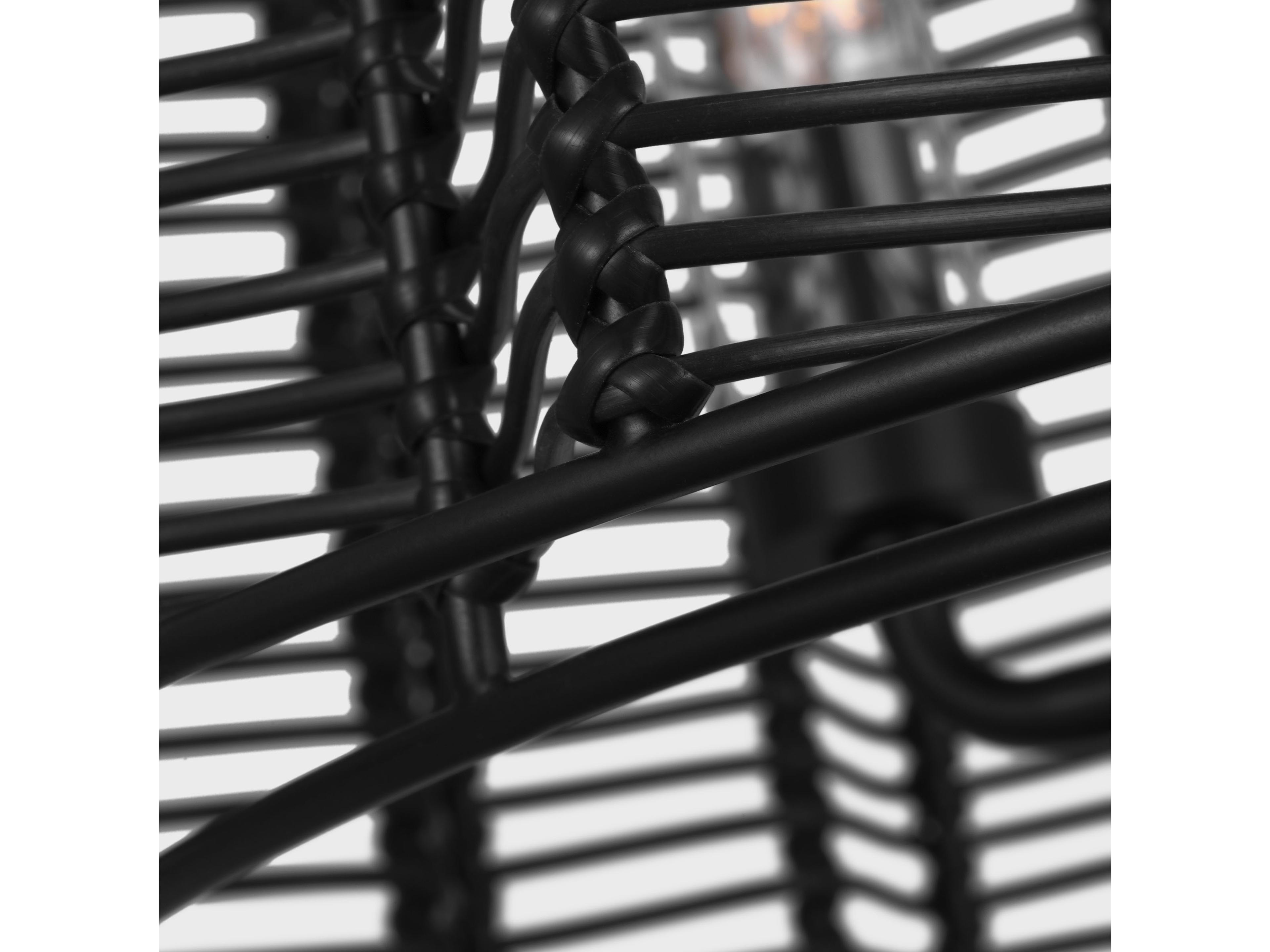 Visual Comfort Studio Winslow 3-Light Midnight Black Candelabra Chandelier