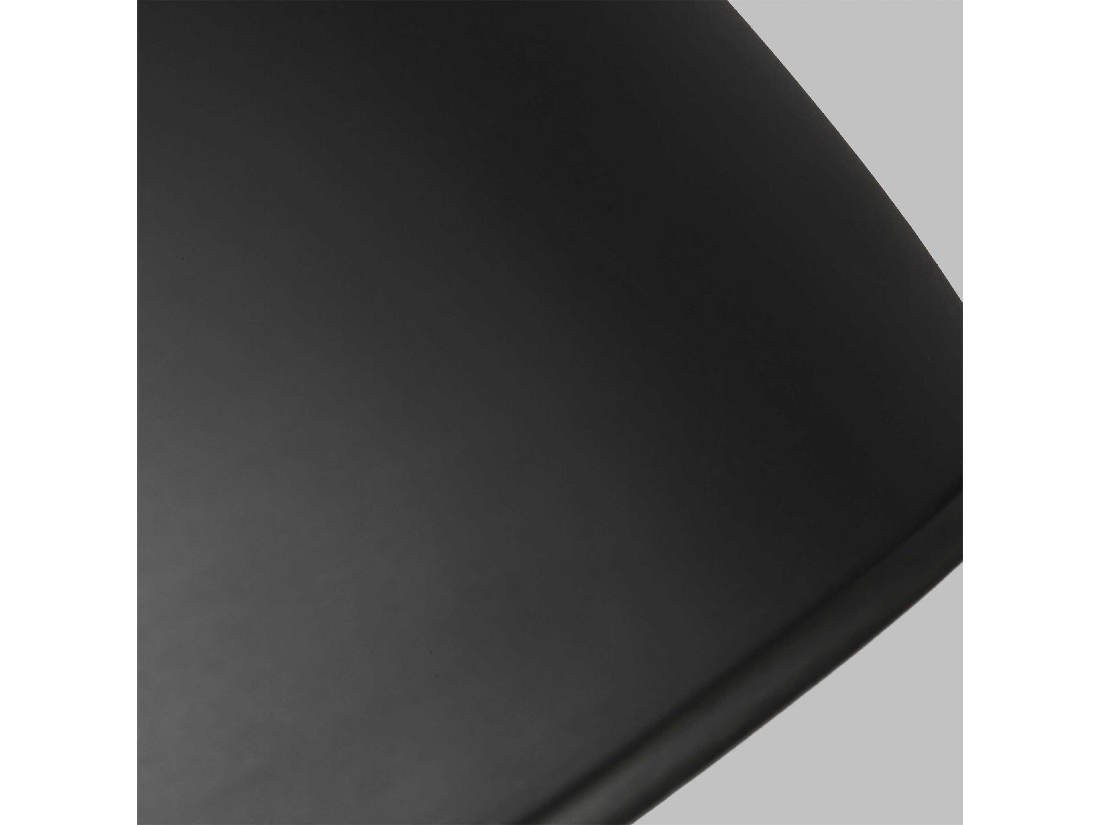 Visual Comfort Studio Logan 1-Light Aged Iron Black Dome Pendant