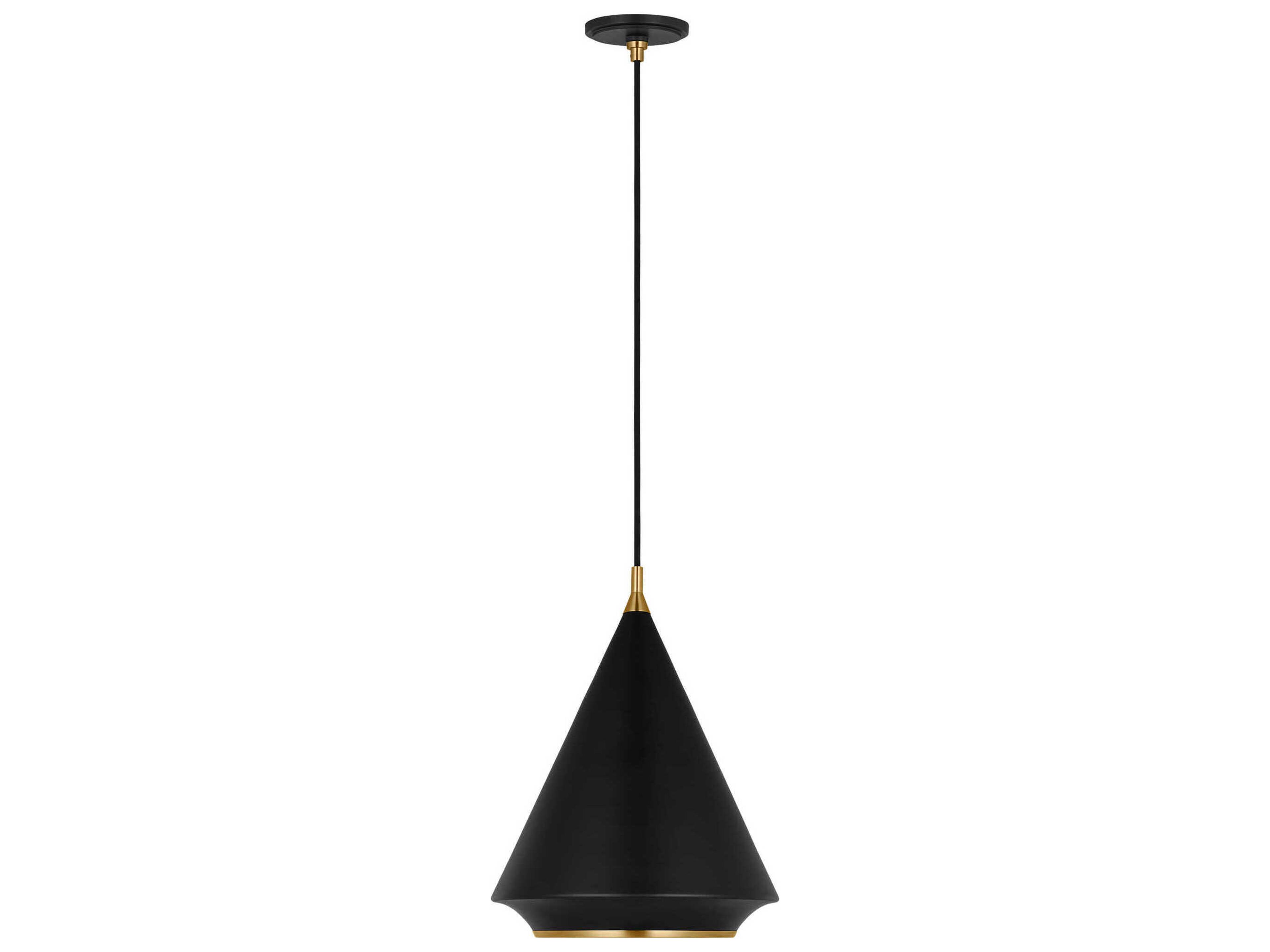 Stanza 1-Light Midnight Black Pendant