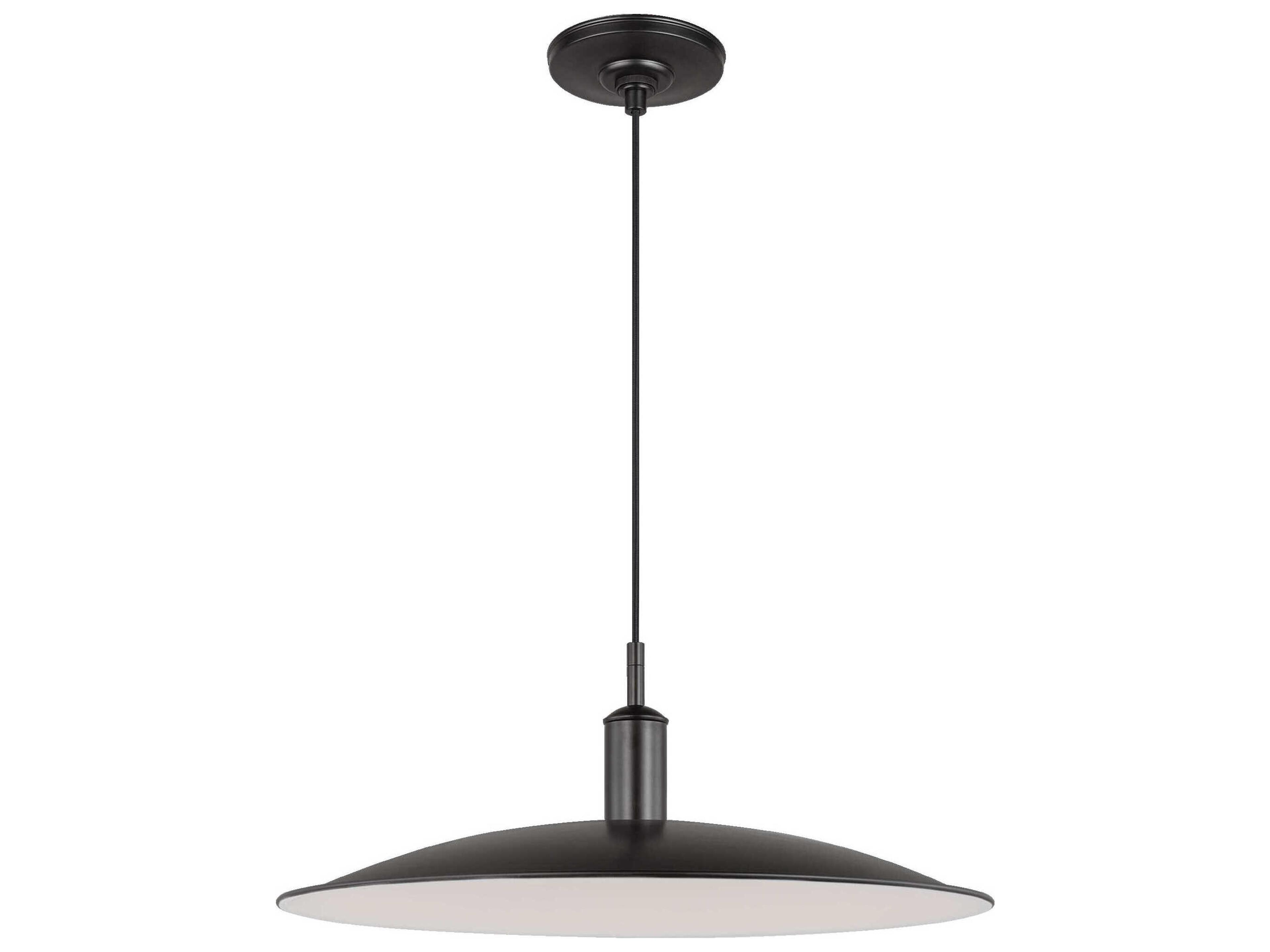 Dash LED Pendant Aged Iron 24 Inch