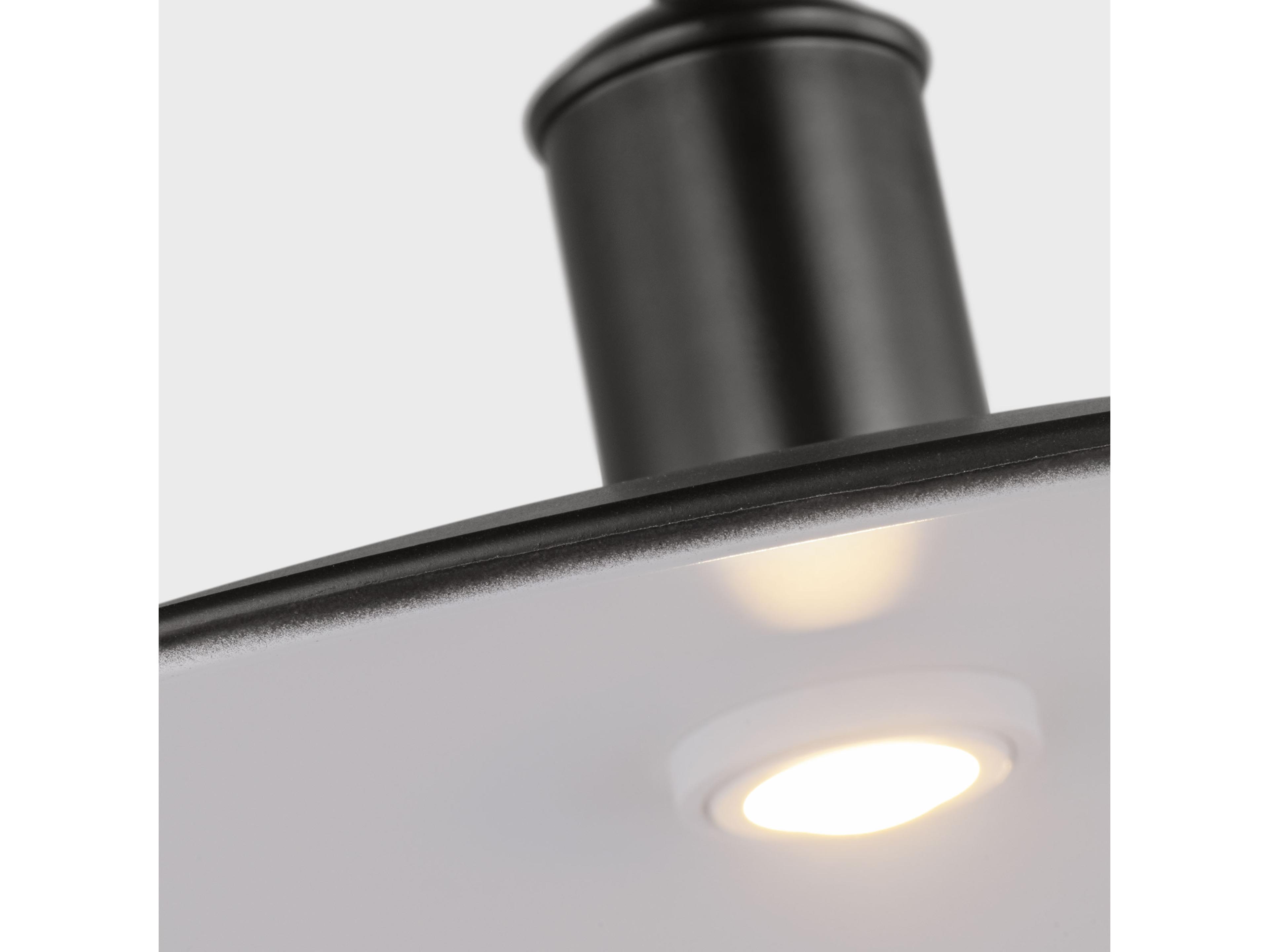 Visual Comfort Studio Dash 1-Light Aged Iron Black Pendant