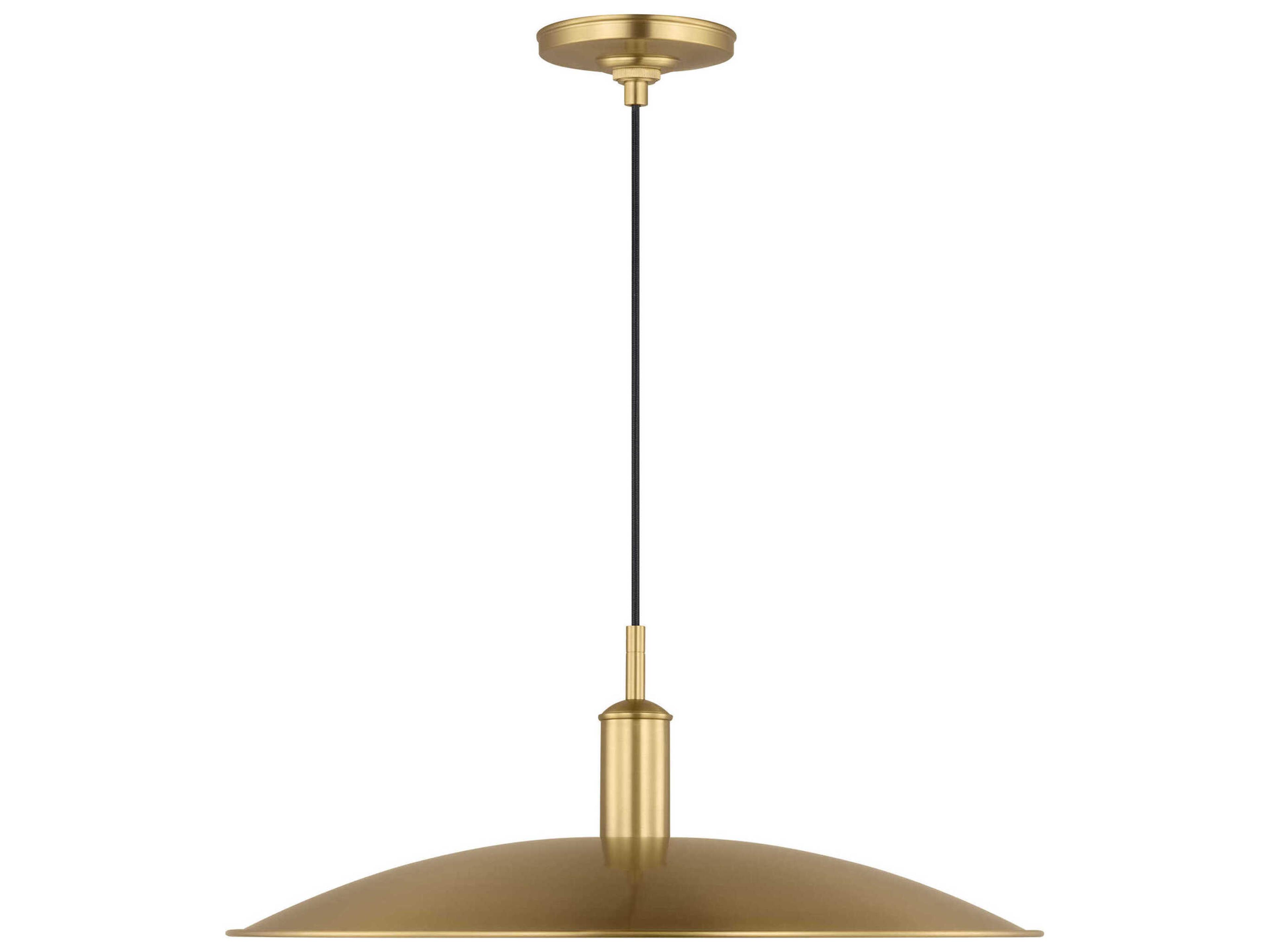 Visual Comfort Studio Dash 1-Light Burnished Brass Pendant