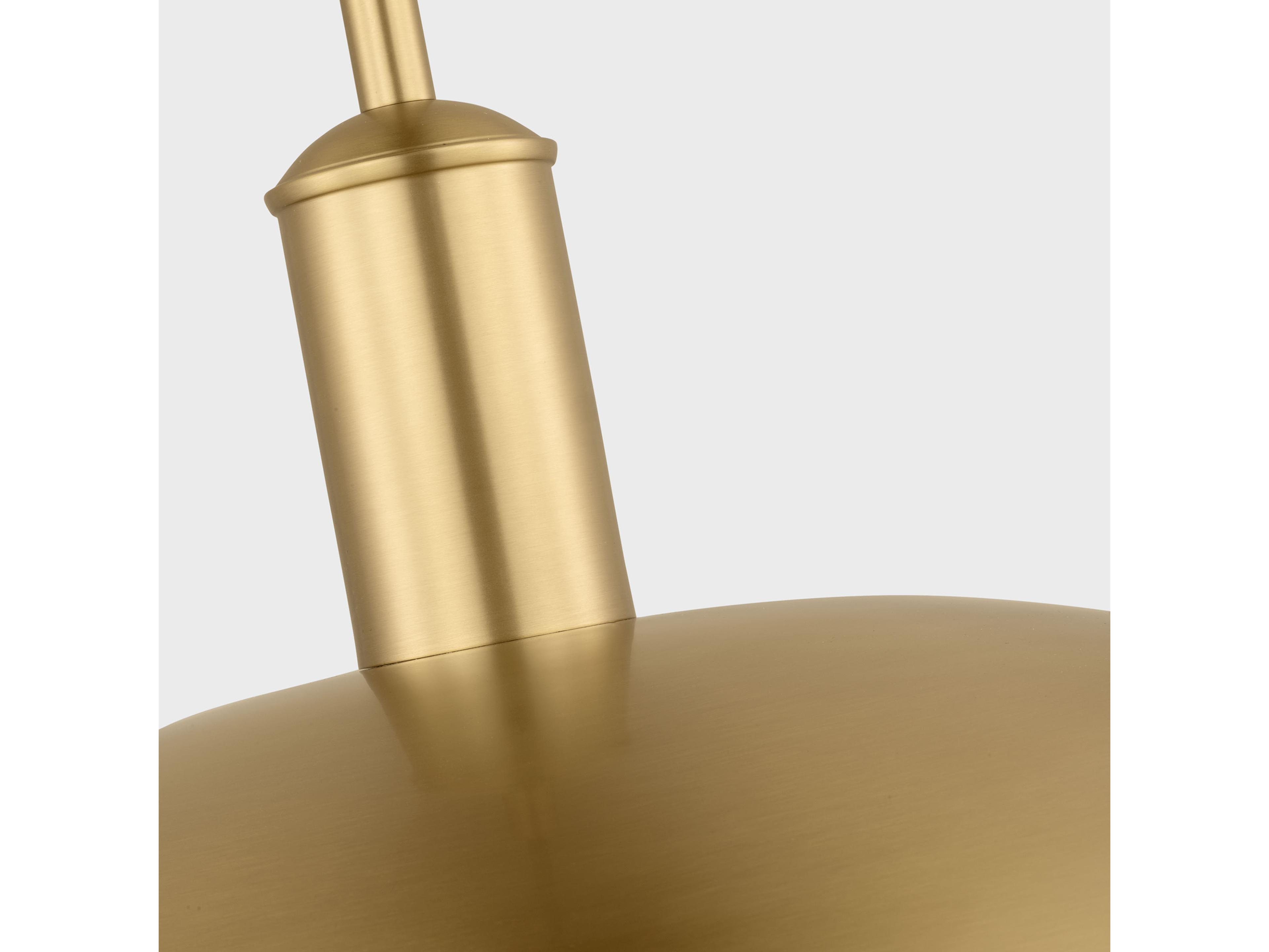 Visual Comfort Studio Dash 1-Light Burnished Brass Pendant