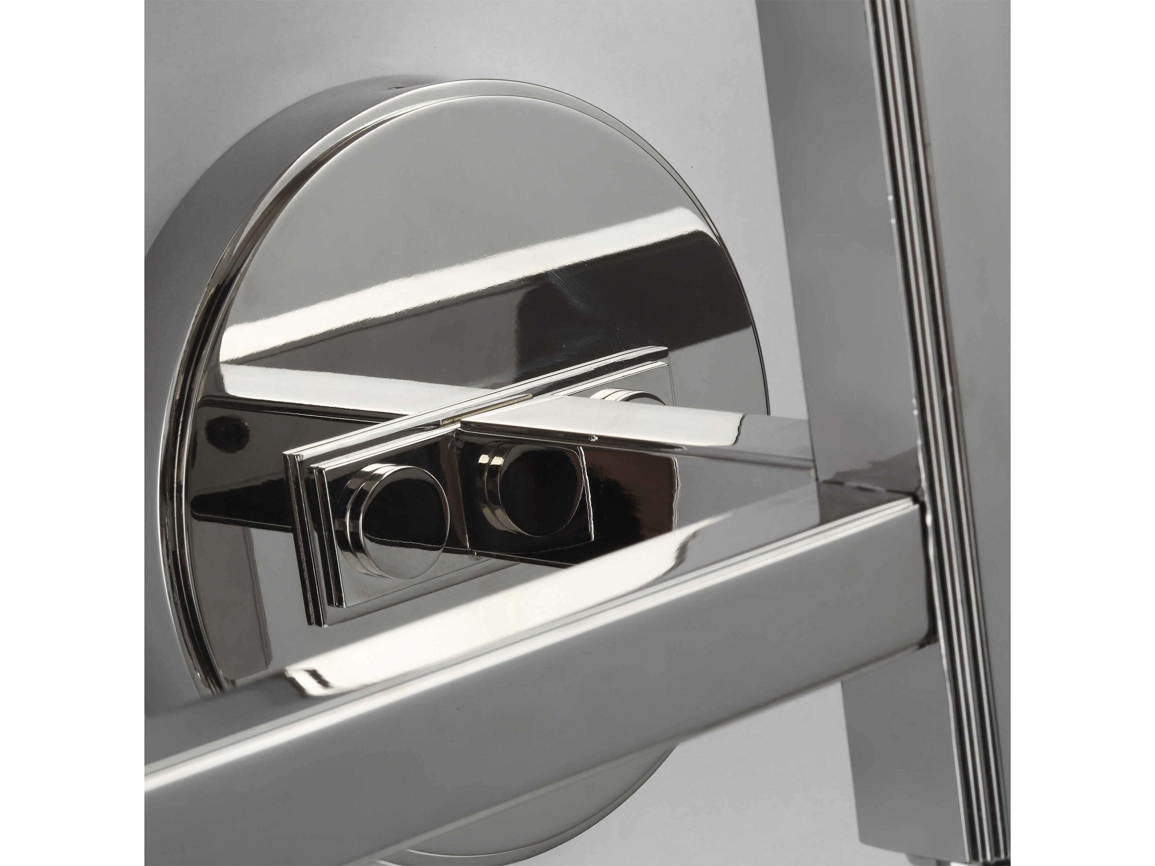 Visual Comfort Studio Logan 3-Light Polished Nickel Vanity Light