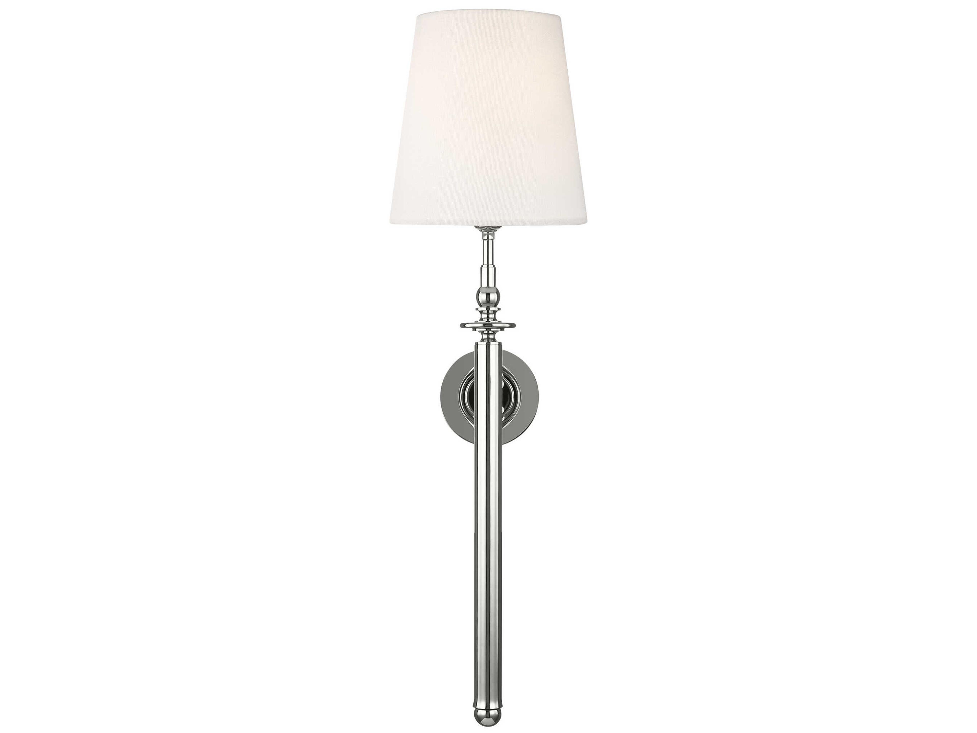 Capri Wall Sconce Polished Nickel Modern