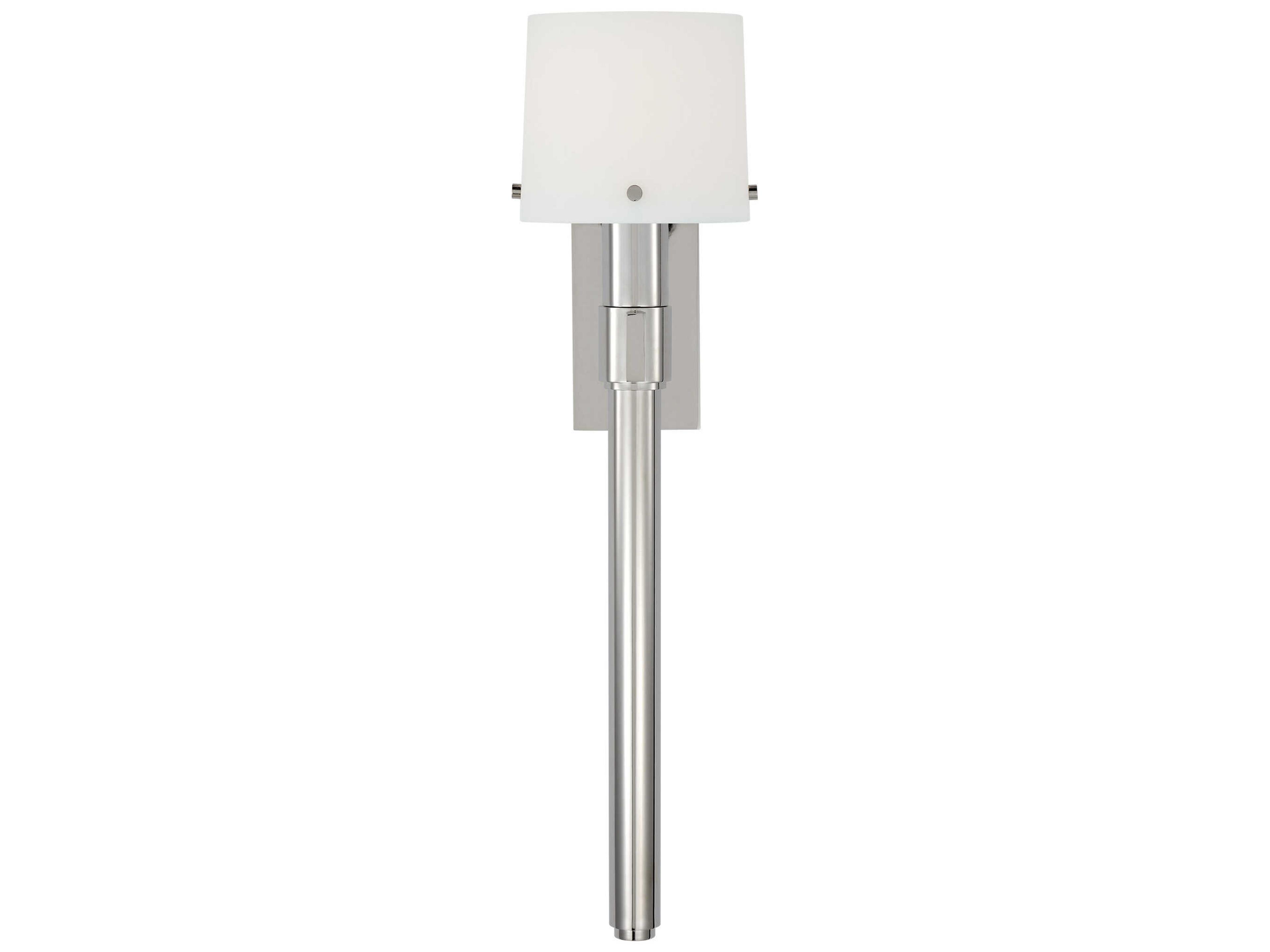 Palma 1-Light Polished Nickel Wall Sconce