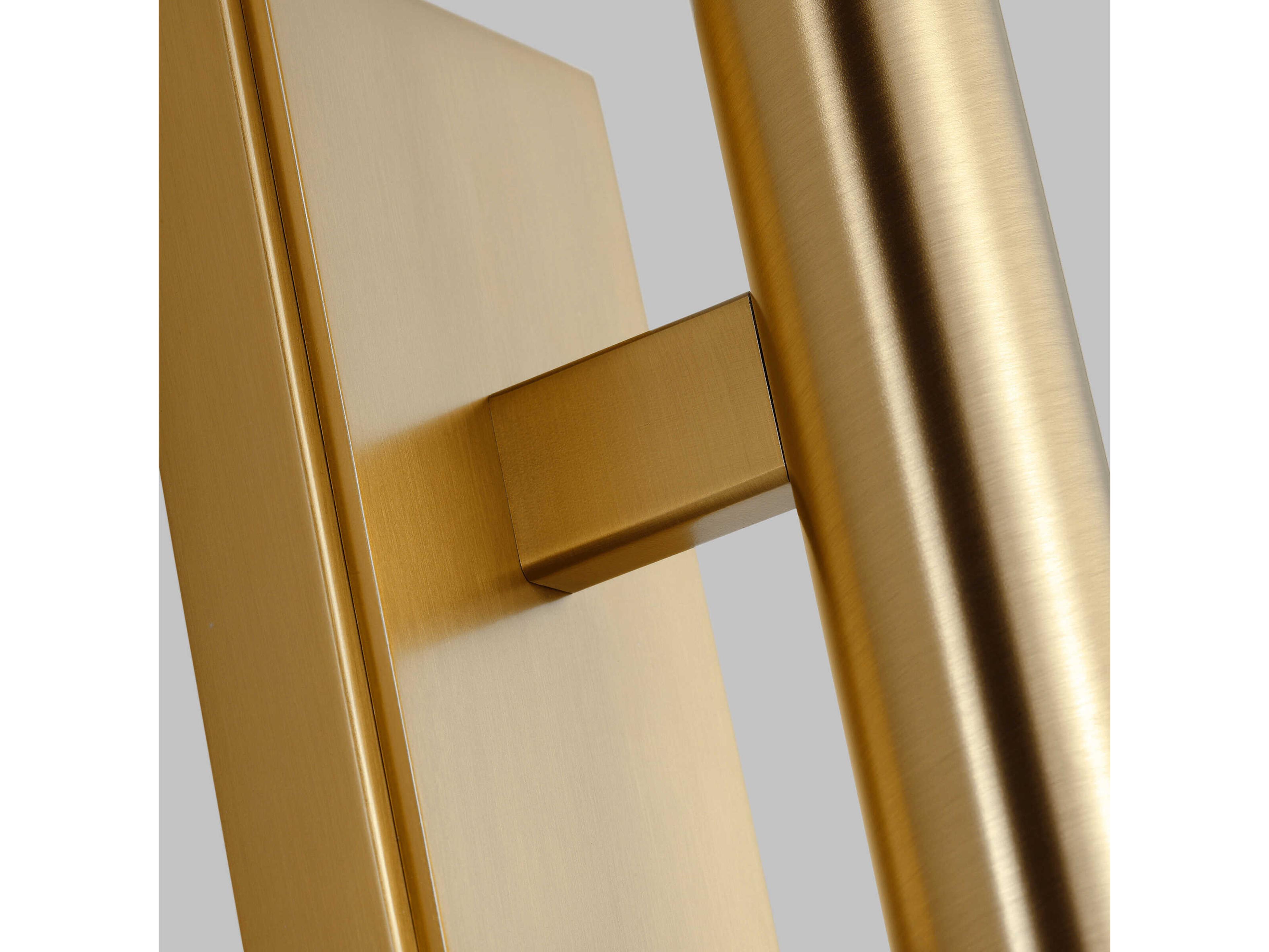 Visual Comfort Studio Beckham Modern 2-Light Burnished Brass Wall Sconce