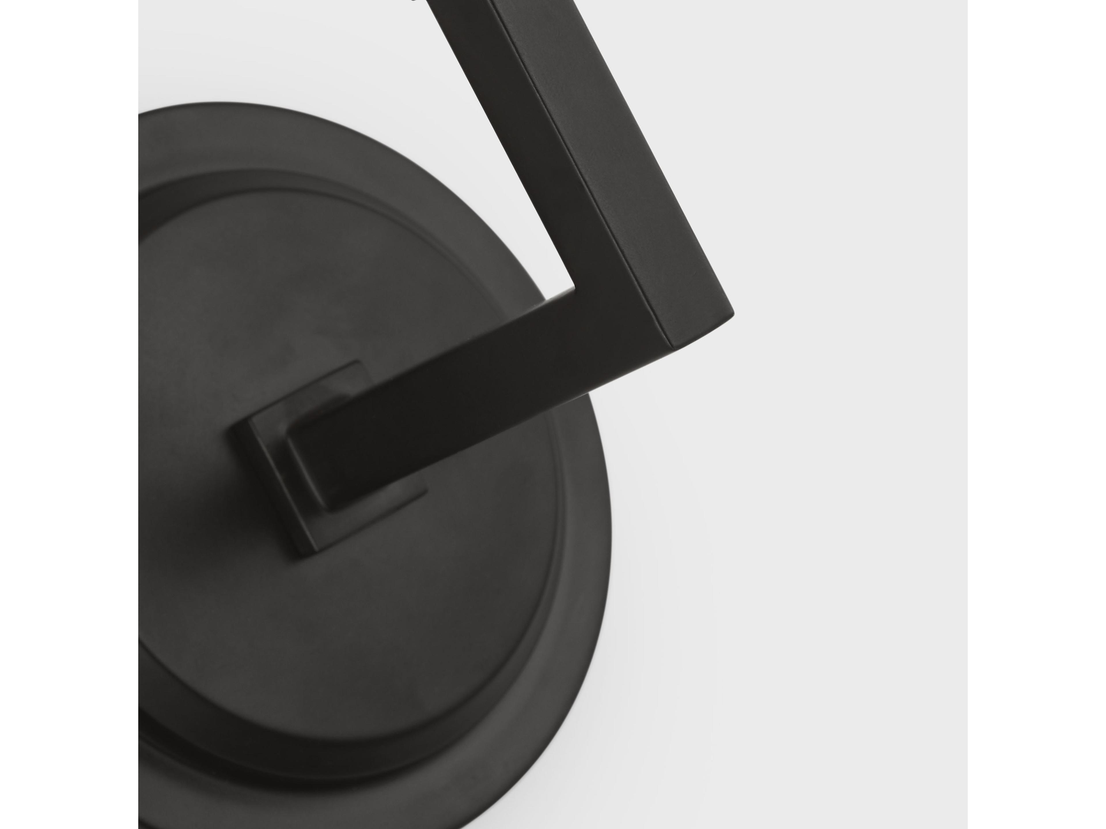 Visual Comfort Studio Danica 1-Light Aged Iron Black Wall Sconce