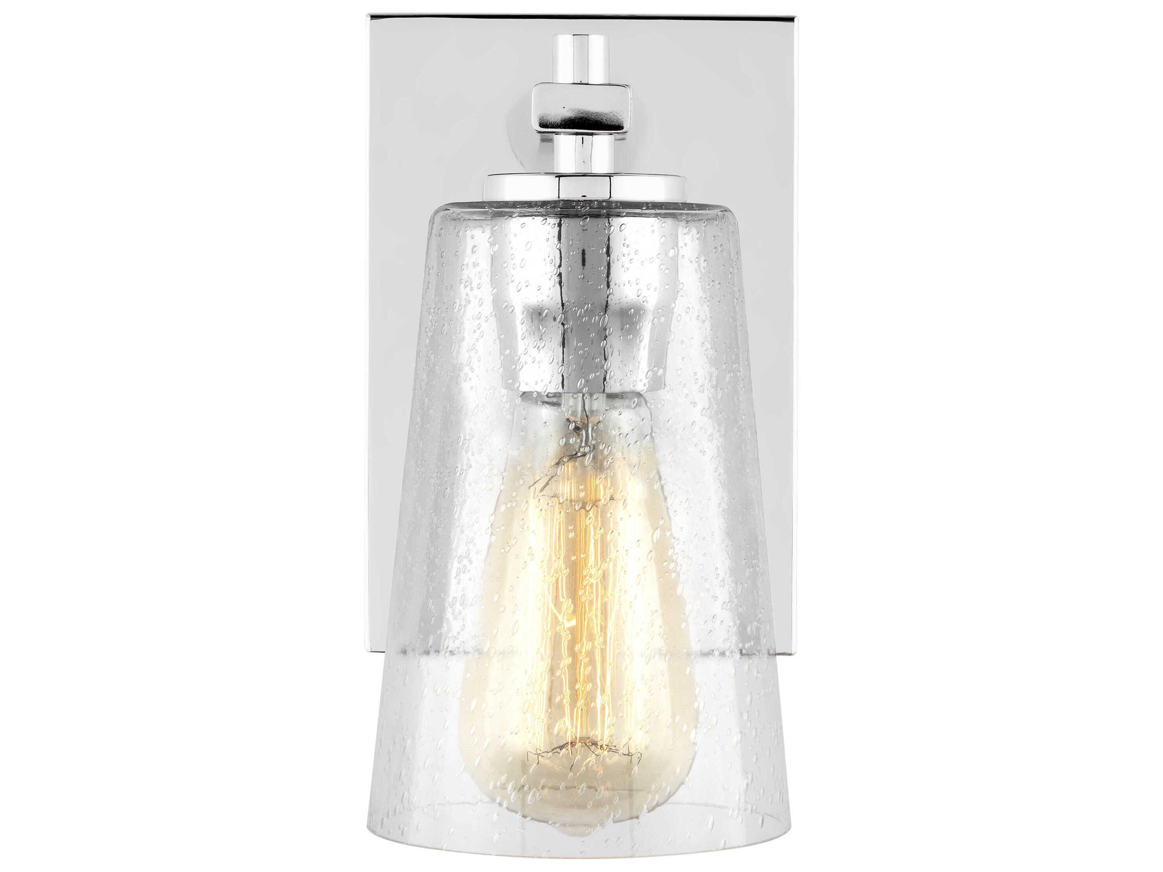 Visual Comfort Studio Mercer 1-Light Chrome Wall Sconce
