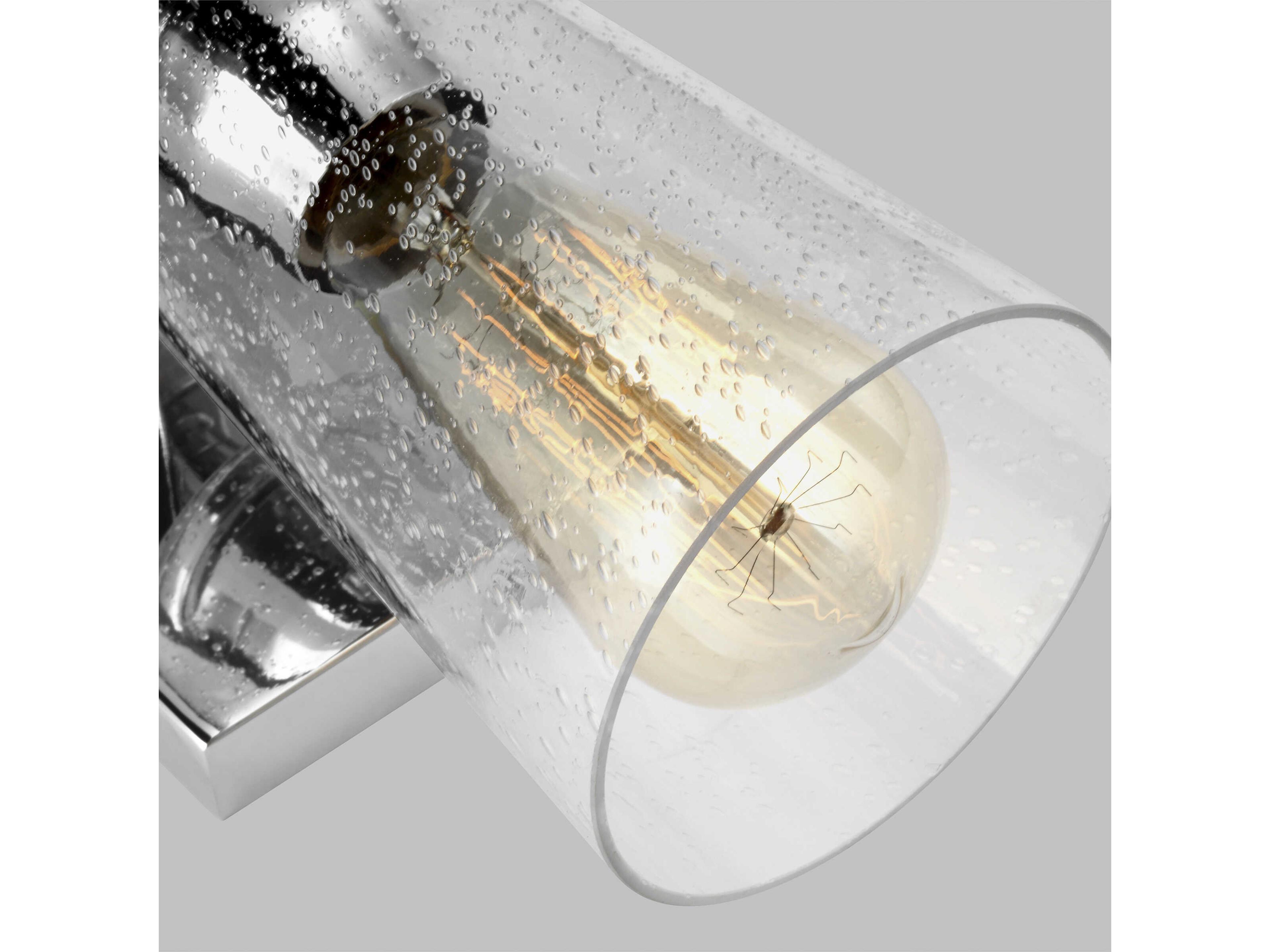 Visual Comfort Studio Mercer 1-Light Chrome Wall Sconce